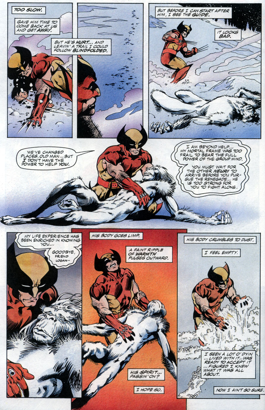 Read online Marvel Graphic Novel comic -  Issue #65 - Wolverine - Bloodlust - 40