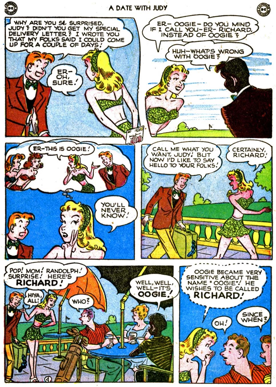 Read online A Date with Judy comic -  Issue #6 - 16