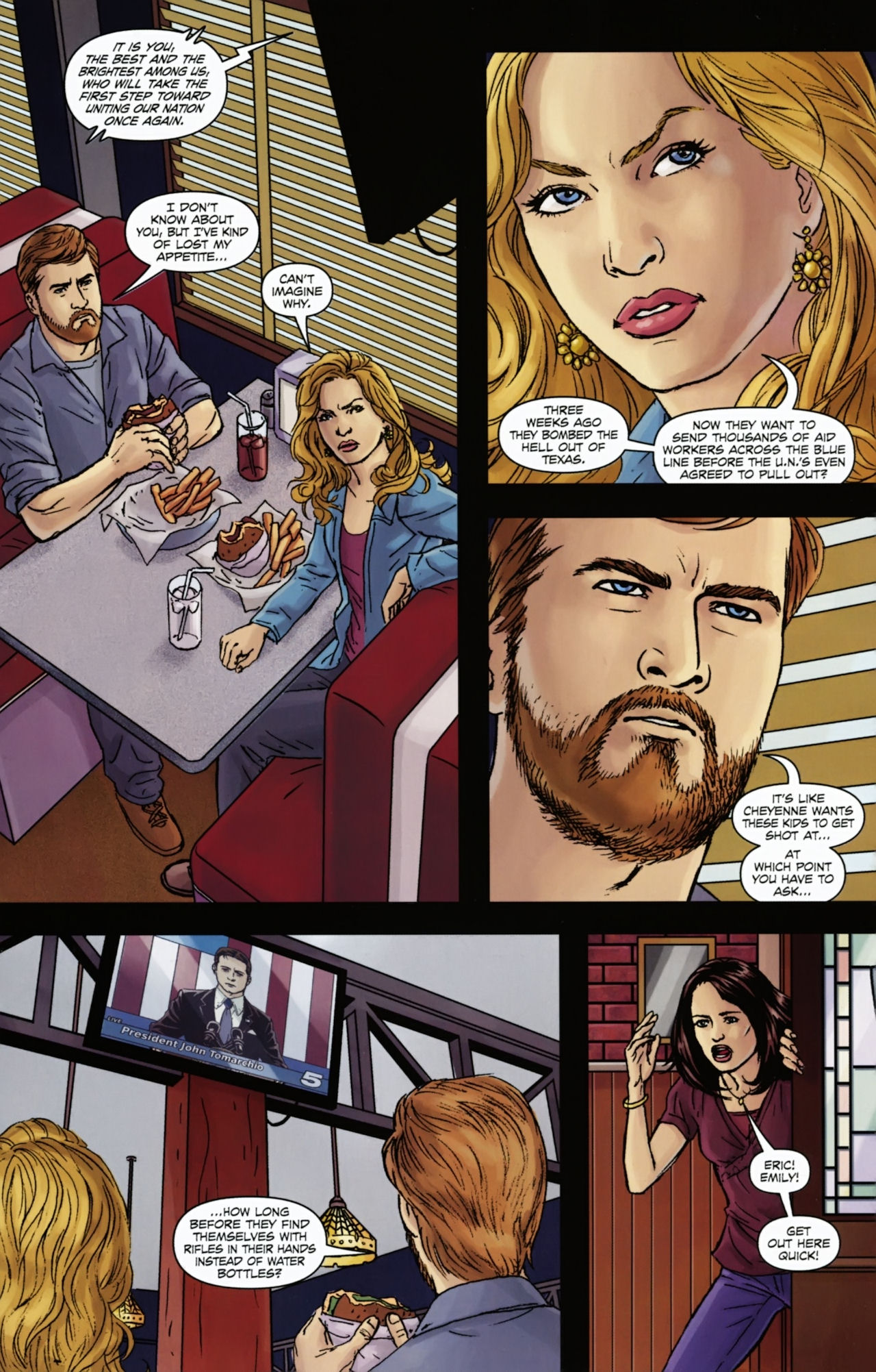 Read online Jericho comic -  Issue #5 - 10