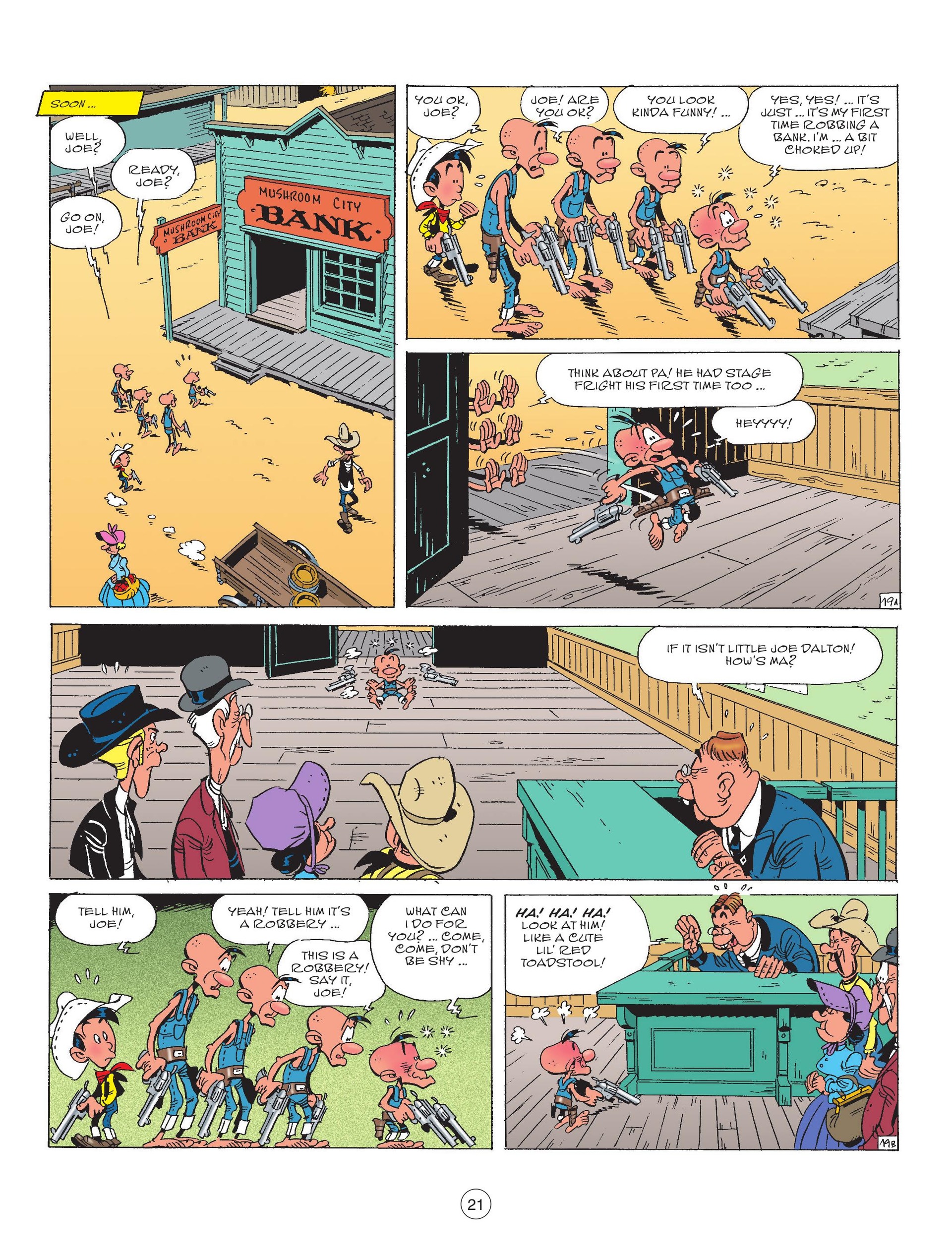 Read online A Lucky Luke Adventure comic -  Issue #76 - 23