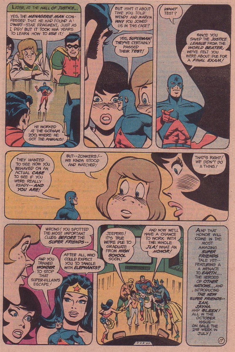 Read online The Super Friends comic -  Issue #6 - 18