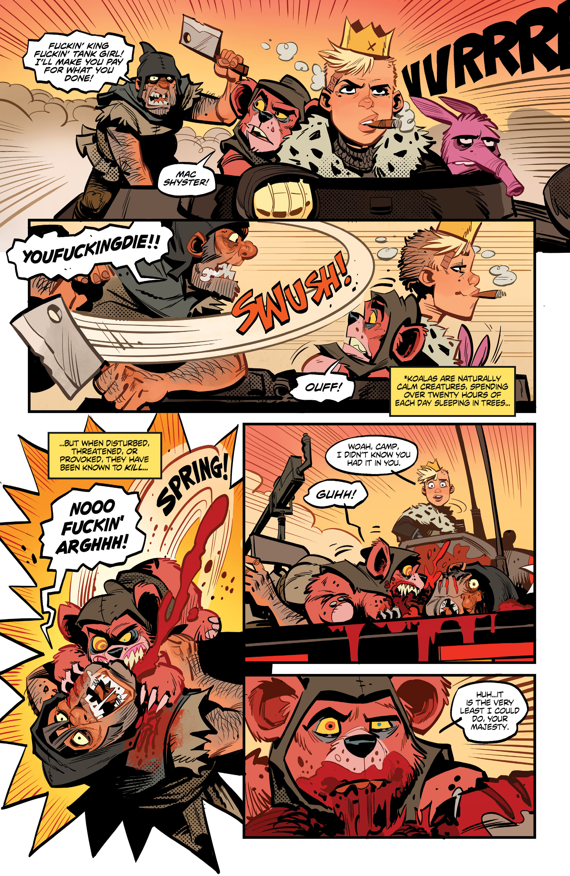Read online King Tank Girl comic -  Issue #2 - 6