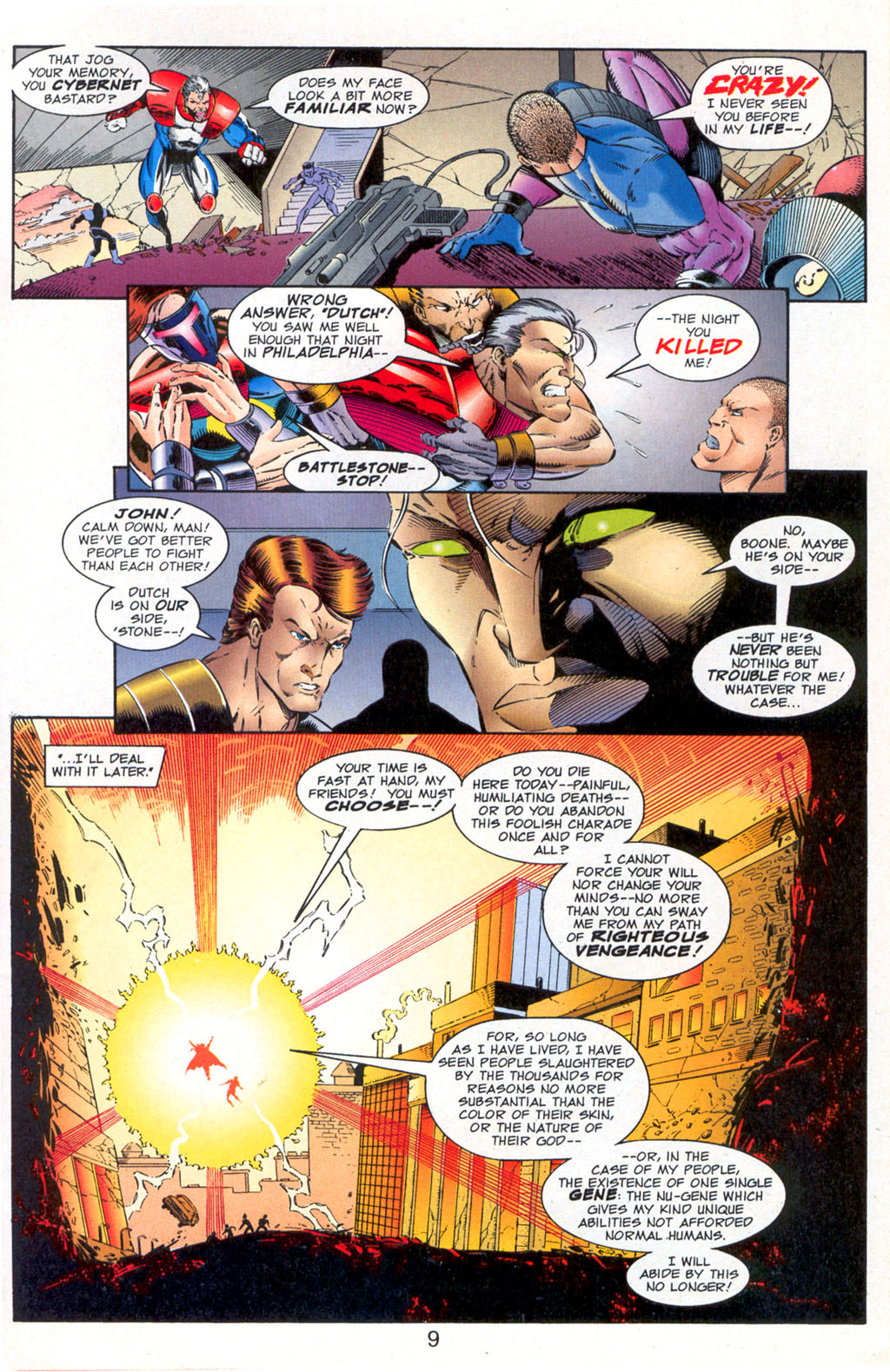 Read online Brigade (1993) comic -  Issue #9 - 13