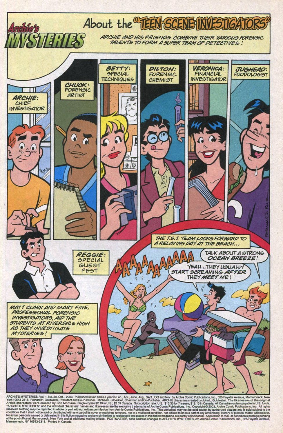 Read online Archie's Weird Mysteries comic -  Issue #30 - 3