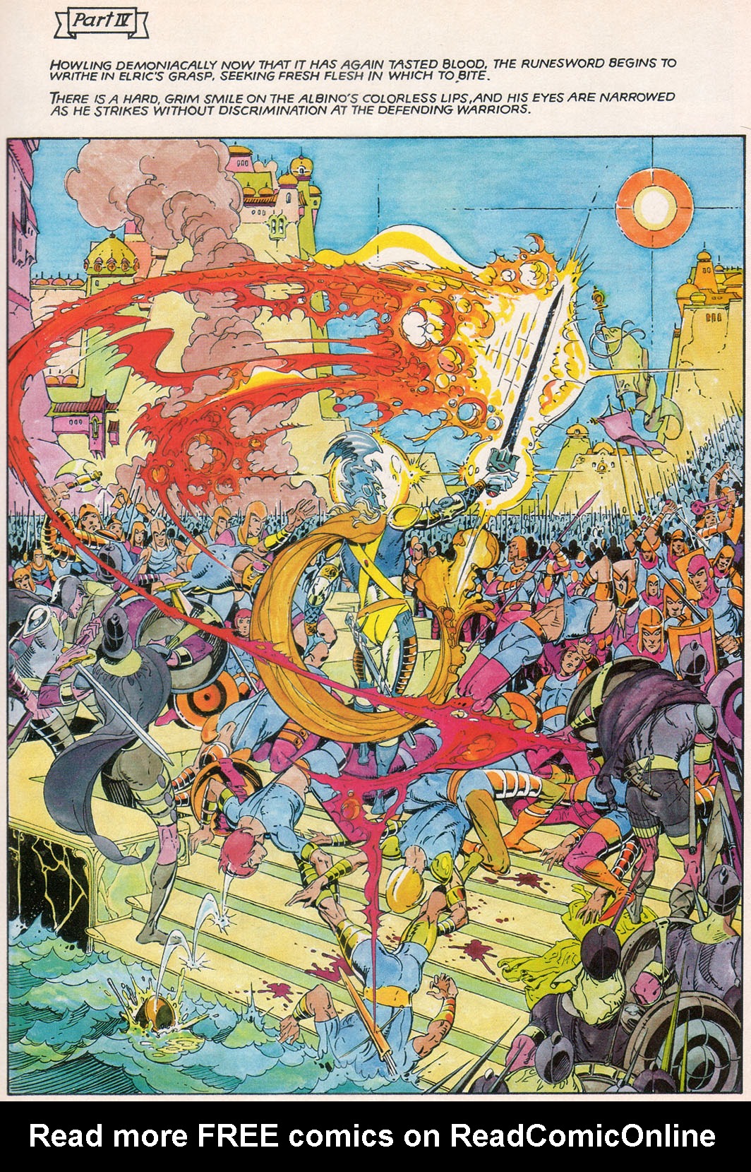 Read online Marvel Graphic Novel comic -  Issue #2 - Elric - The Dreaming City - 39