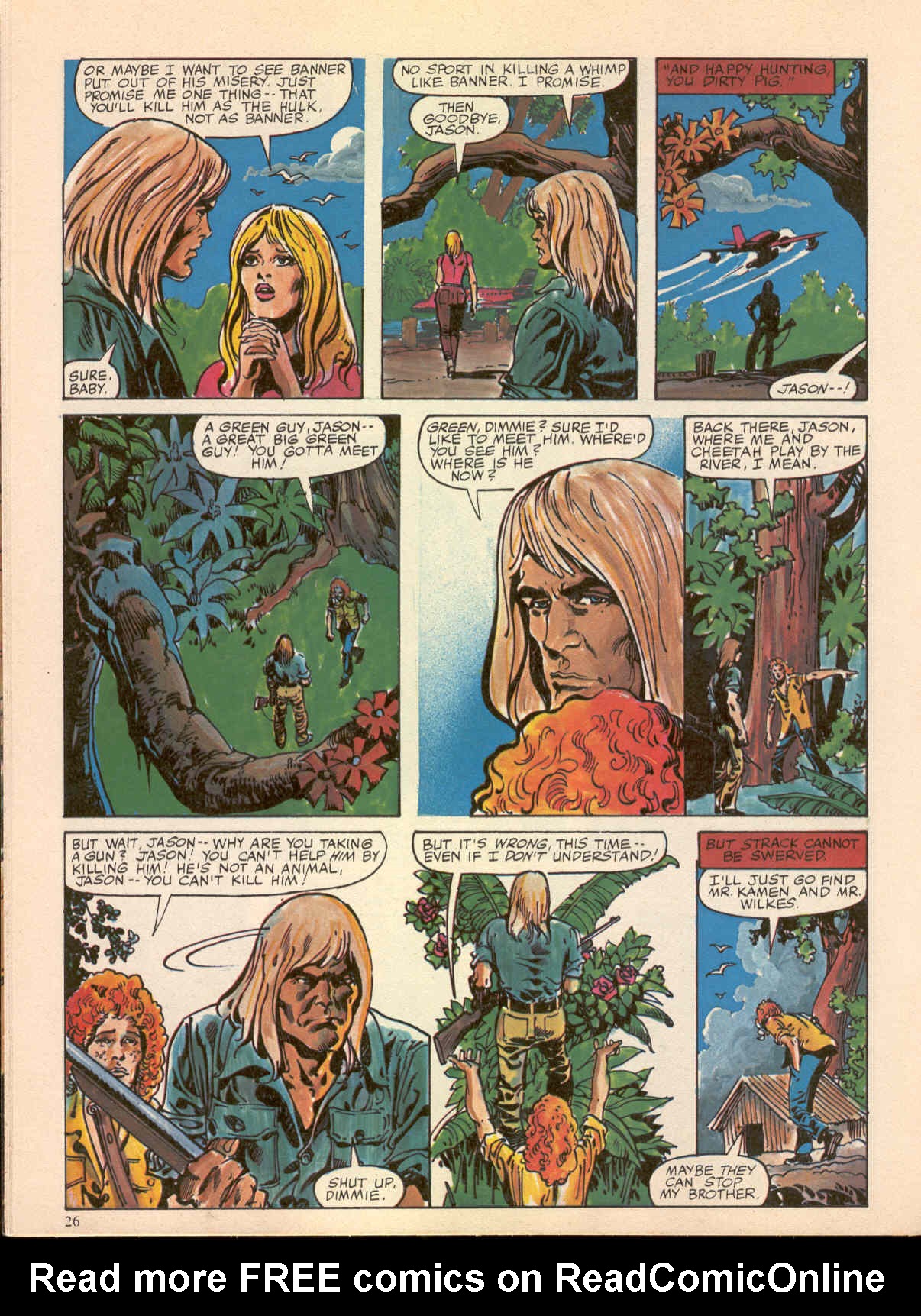 Read online Hulk (1978) comic -  Issue #17 - 26
