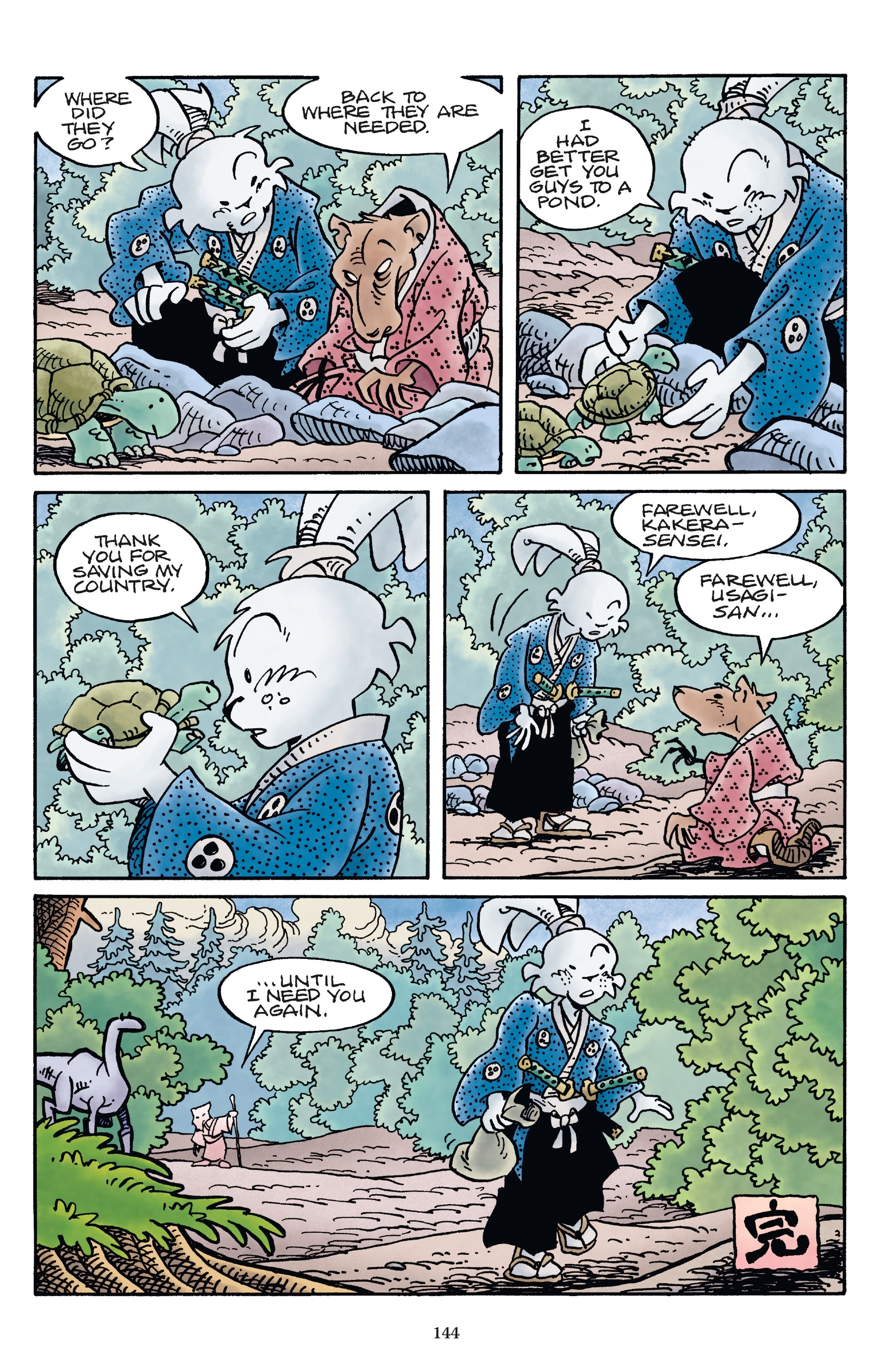 Read online Usagi Yojimbo/Teenage Mutant Ninja Turtles: The Complete Collection comic -  Issue # TPB (Part 2) - 35