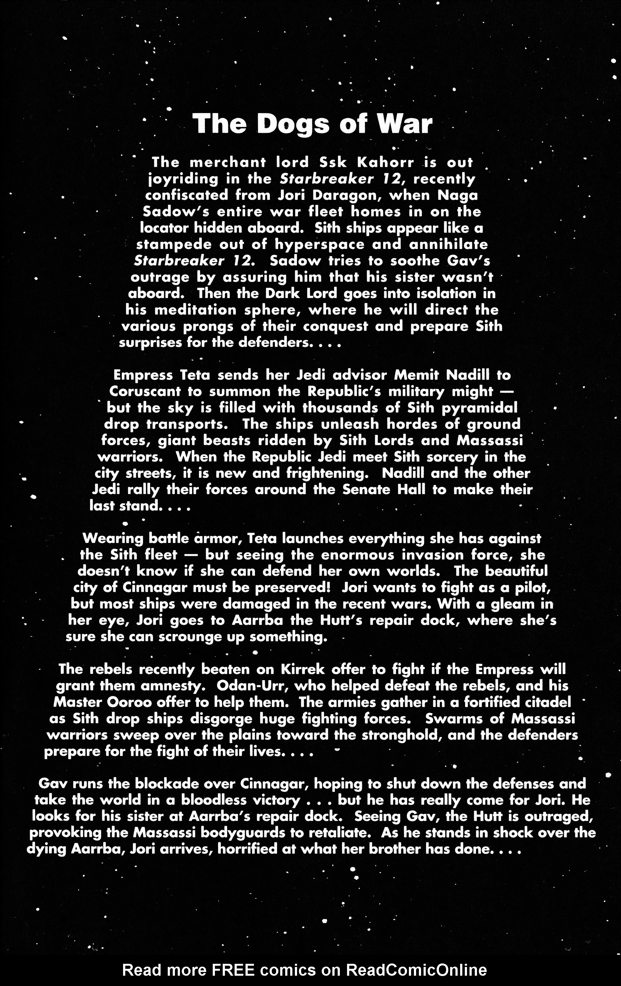 Read online Star Wars: Tales of the Jedi - The Fall of the Sith Empire comic -  Issue #4 - 3