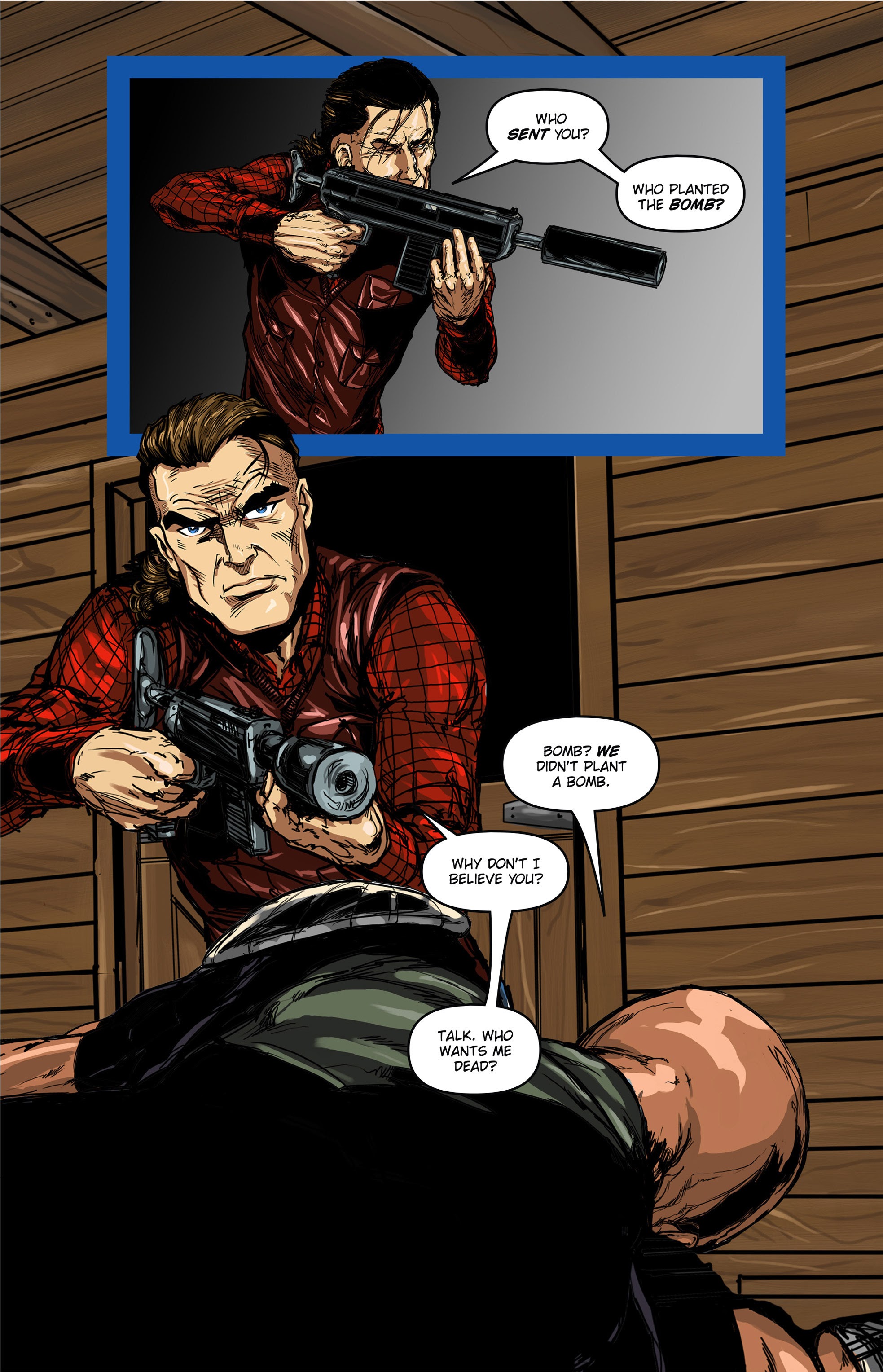 Read online William Shatner's Man O' War comic -  Issue #4 - 18