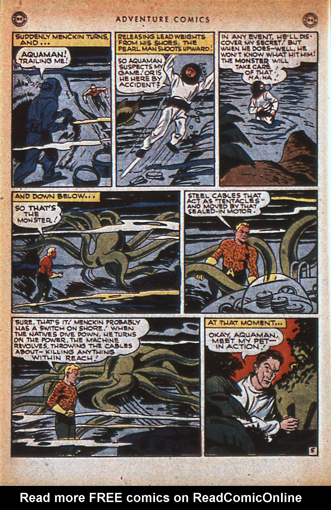 Read online Adventure Comics (1938) comic -  Issue #116 - 35