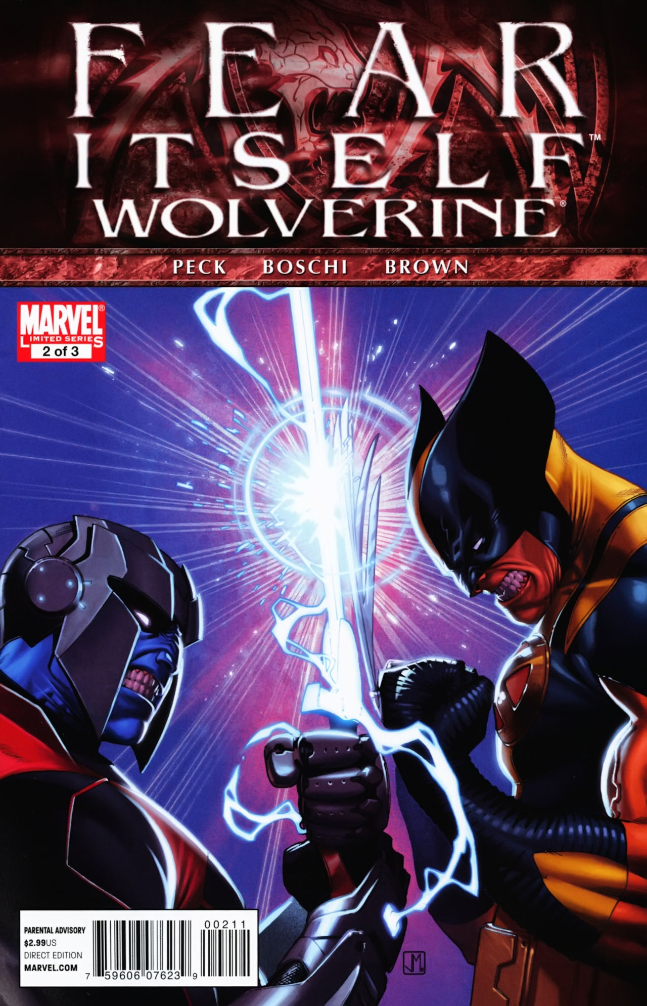 Read online Fear Itself: Wolverine comic -  Issue #2 - 1