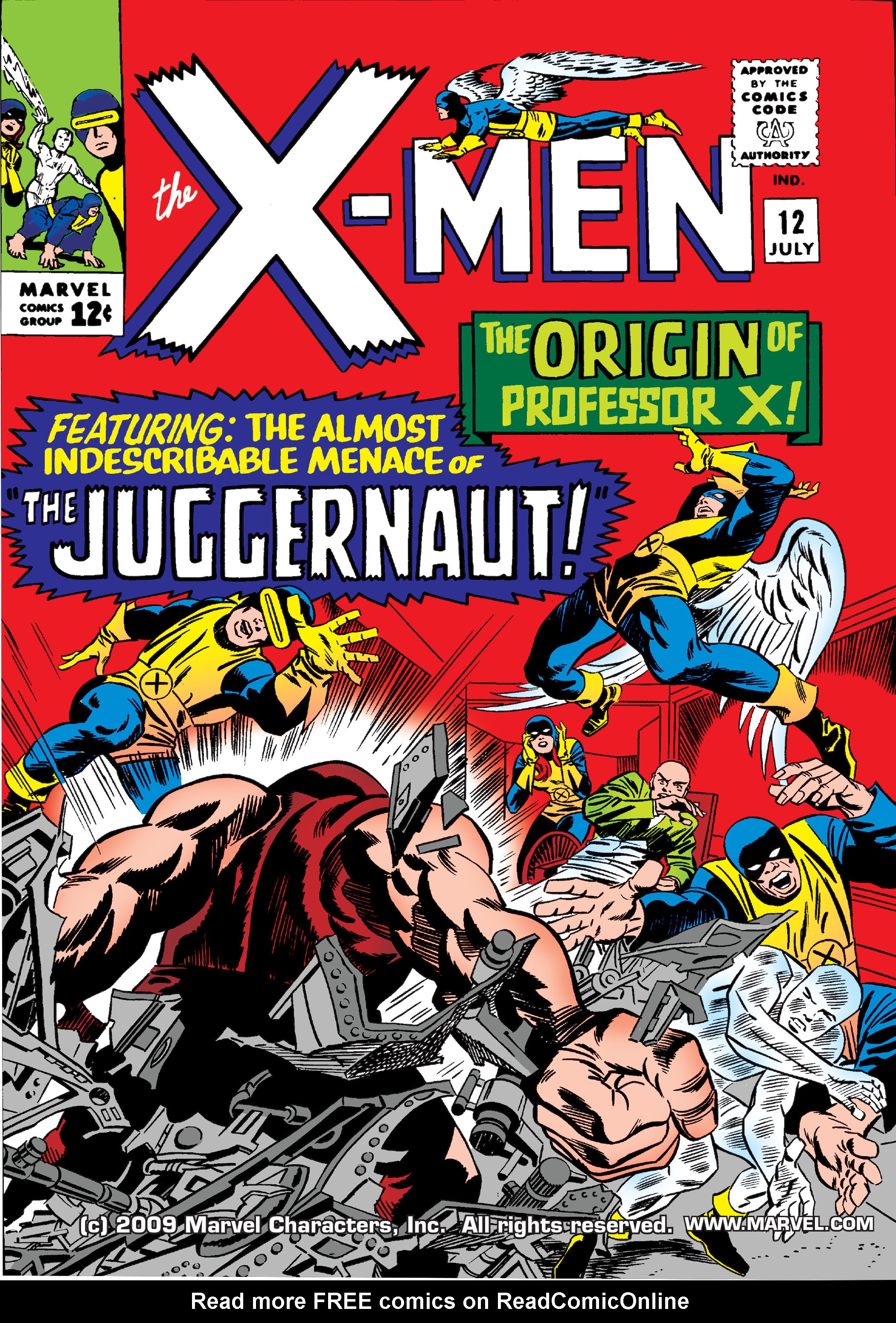 Read online Uncanny X-Men (1963) comic -  Issue #12 - 1