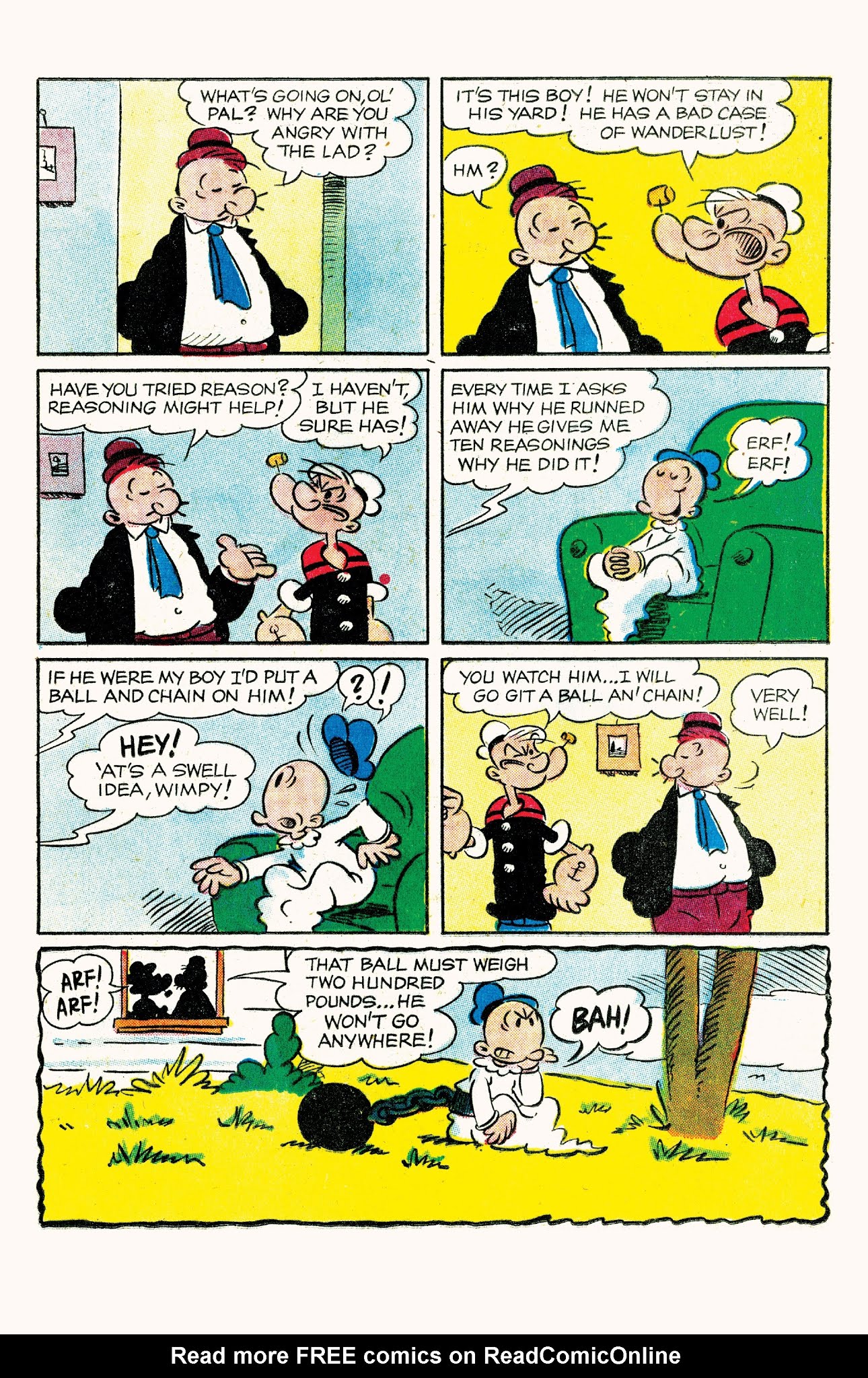 Read online Classic Popeye comic -  Issue #65 - 17