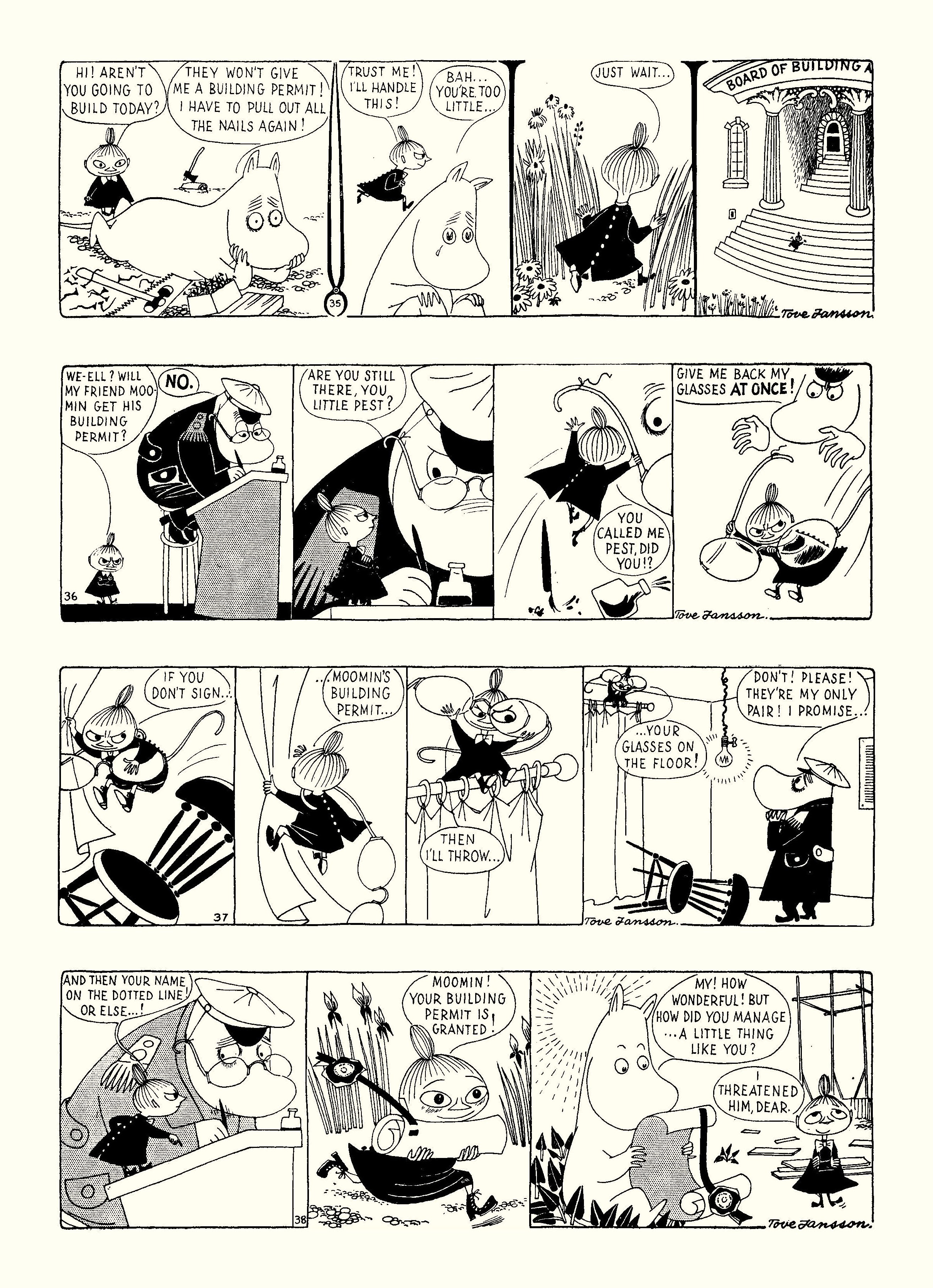 Read online Moomin: The Complete Tove Jansson Comic Strip comic -  Issue # TPB 2 - 57