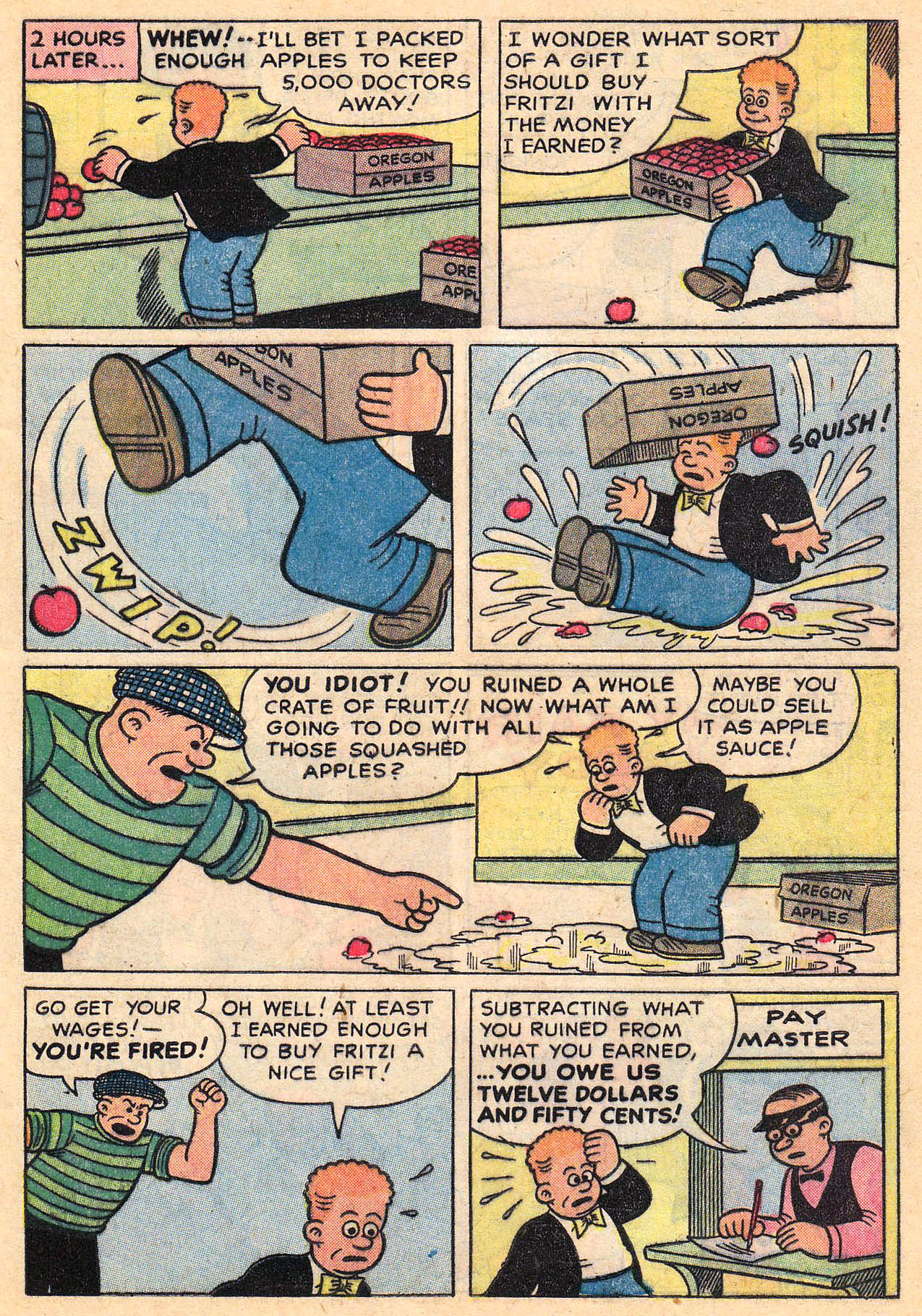 Read online Fritzi Ritz (1953) comic -  Issue #59 - 9