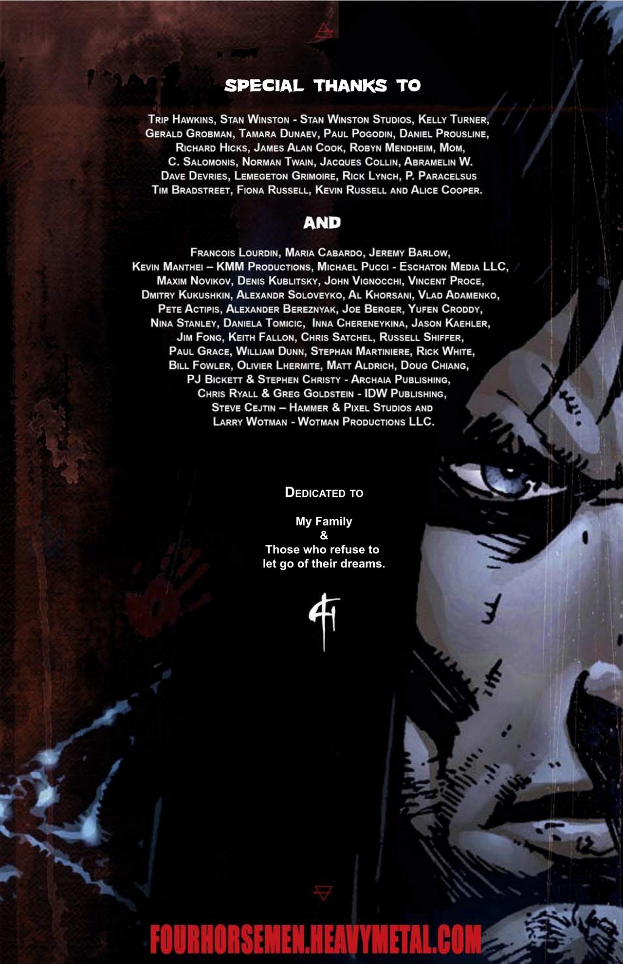 Read online The Four Horsemen of the Apocalypse comic -  Issue #1 - 6
