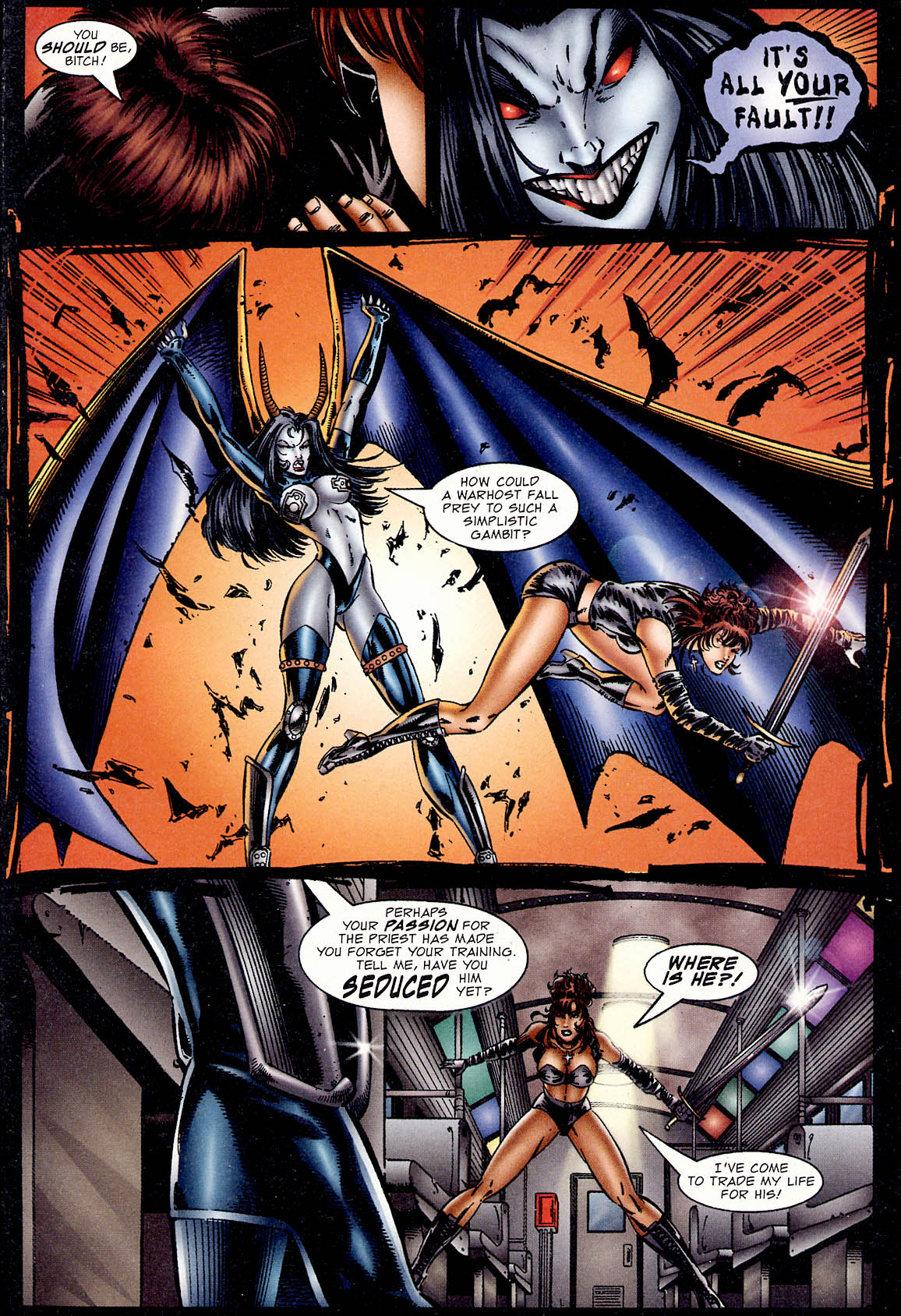 Read online Avengelyne (1995) comic -  Issue #2 - 22
