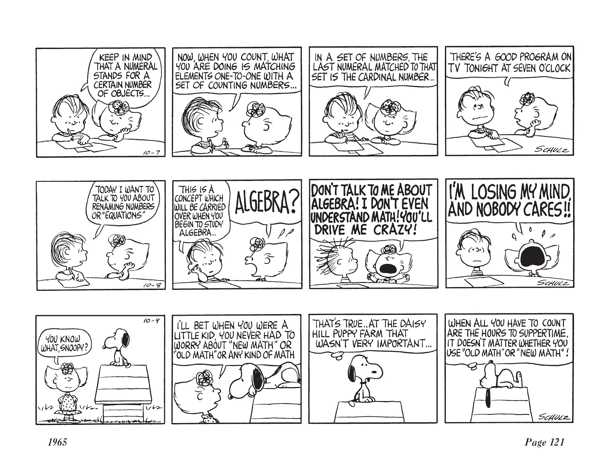 Read online The Complete Peanuts comic -  Issue # TPB 8 - 133