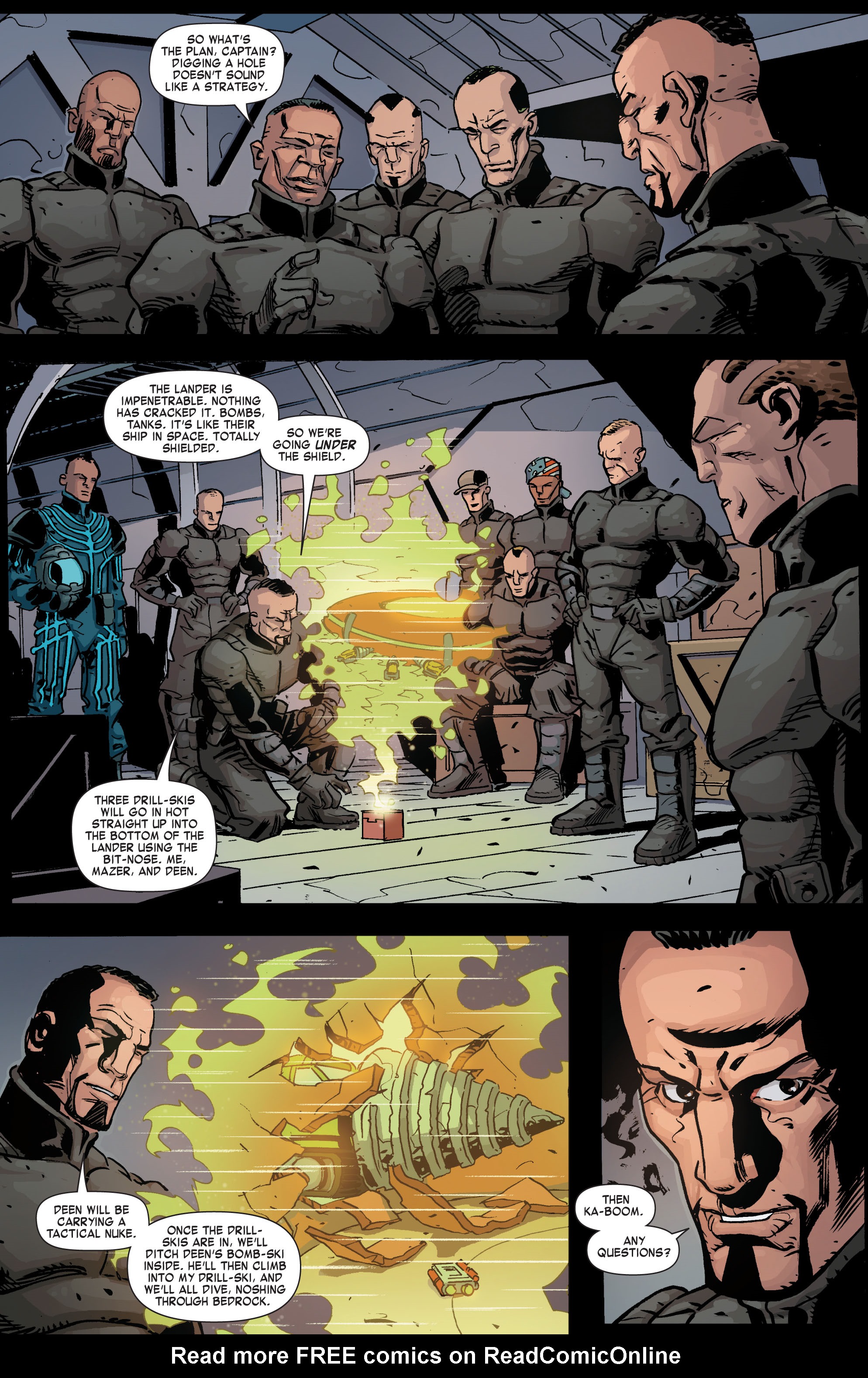 Read online Formic Wars: Burning Earth comic -  Issue #6 - 13