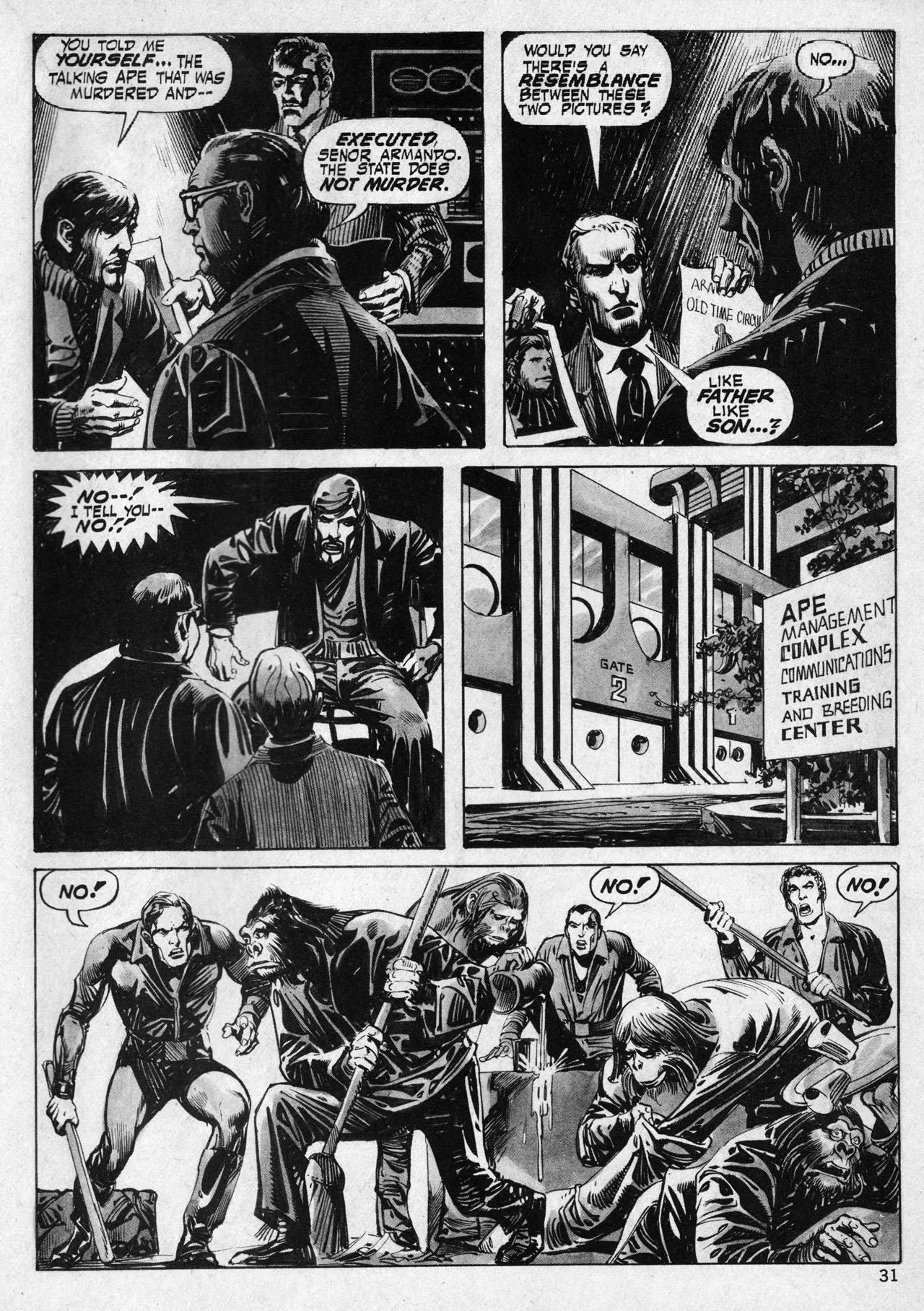 Read online Planet of the Apes comic -  Issue #18 - 30