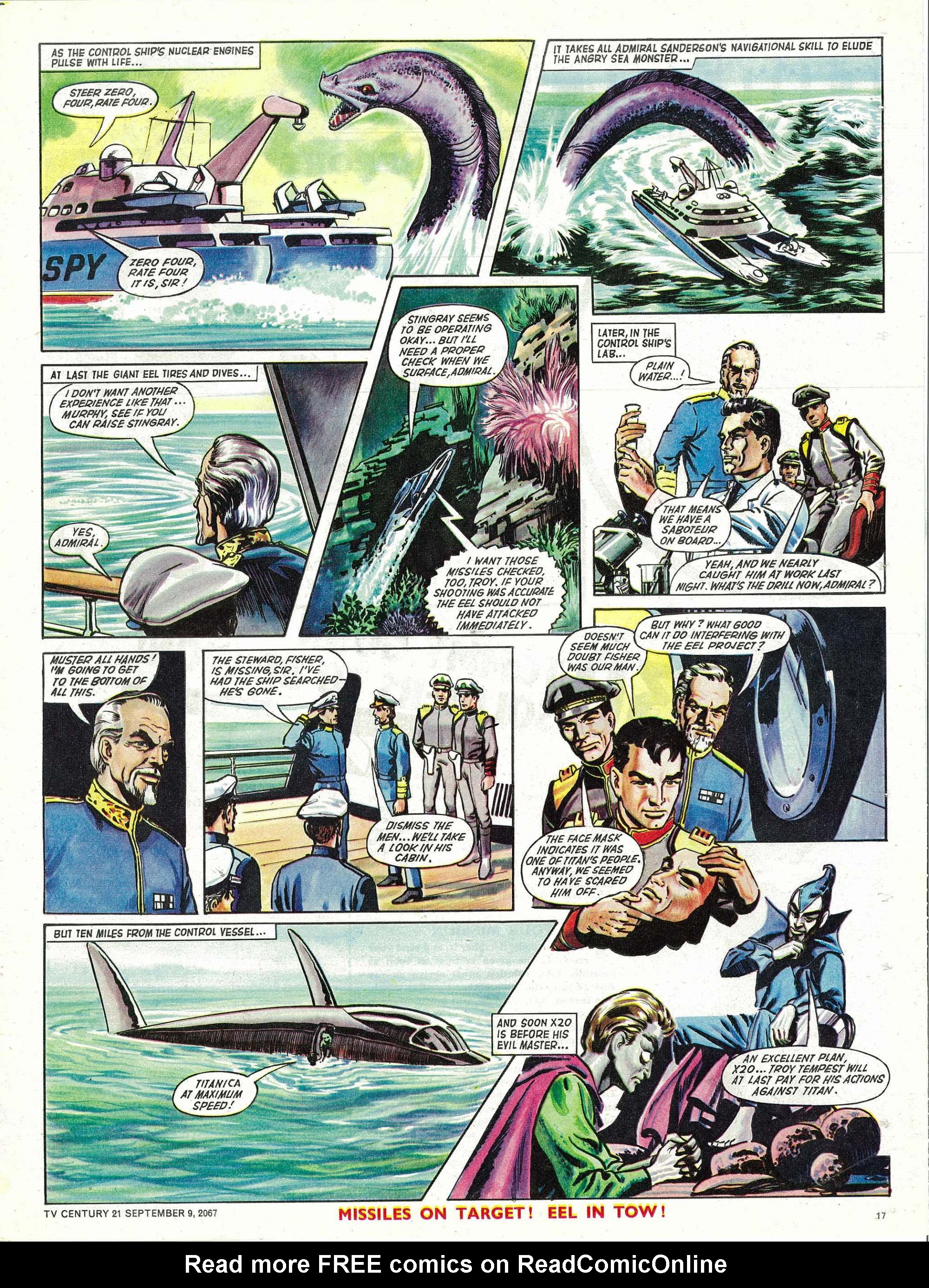 Read online TV Century 21 (TV 21) comic -  Issue #138 - 16