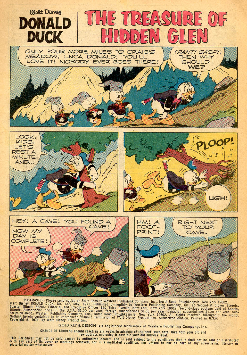 Read online Walt Disney's Donald Duck (1952) comic -  Issue #137 - 3