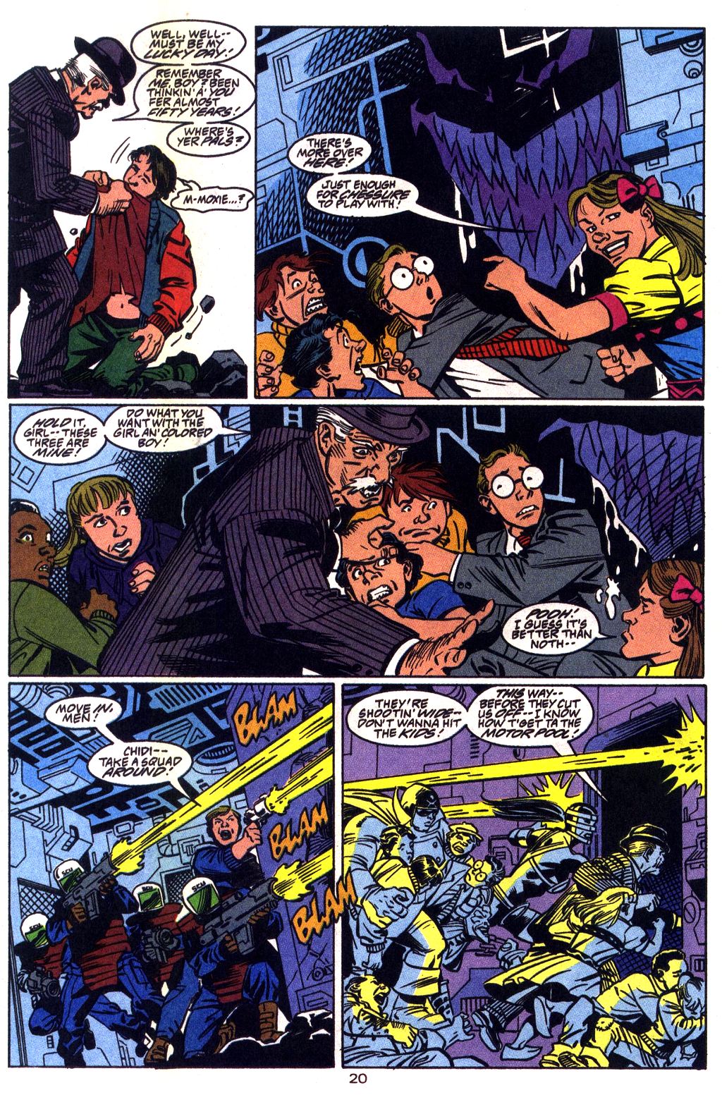 Read online Guardians of Metropolis comic -  Issue #3 - 21