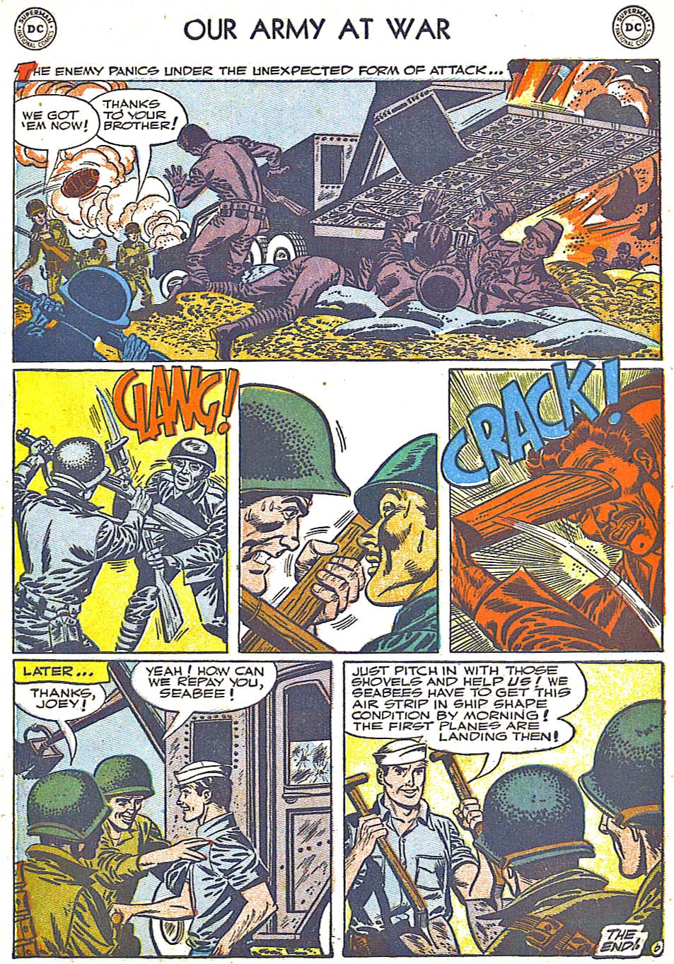 Read online Our Army at War (1952) comic -  Issue #1 - 34