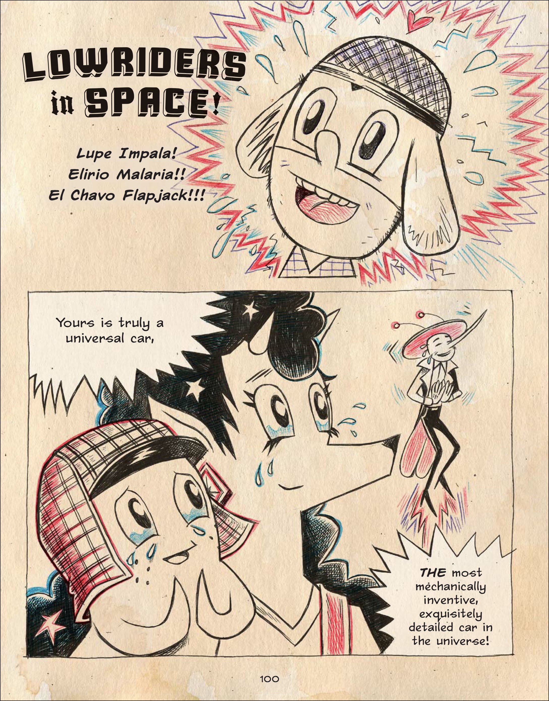 Read online Lowriders in Space comic -  Issue # TPB - 101