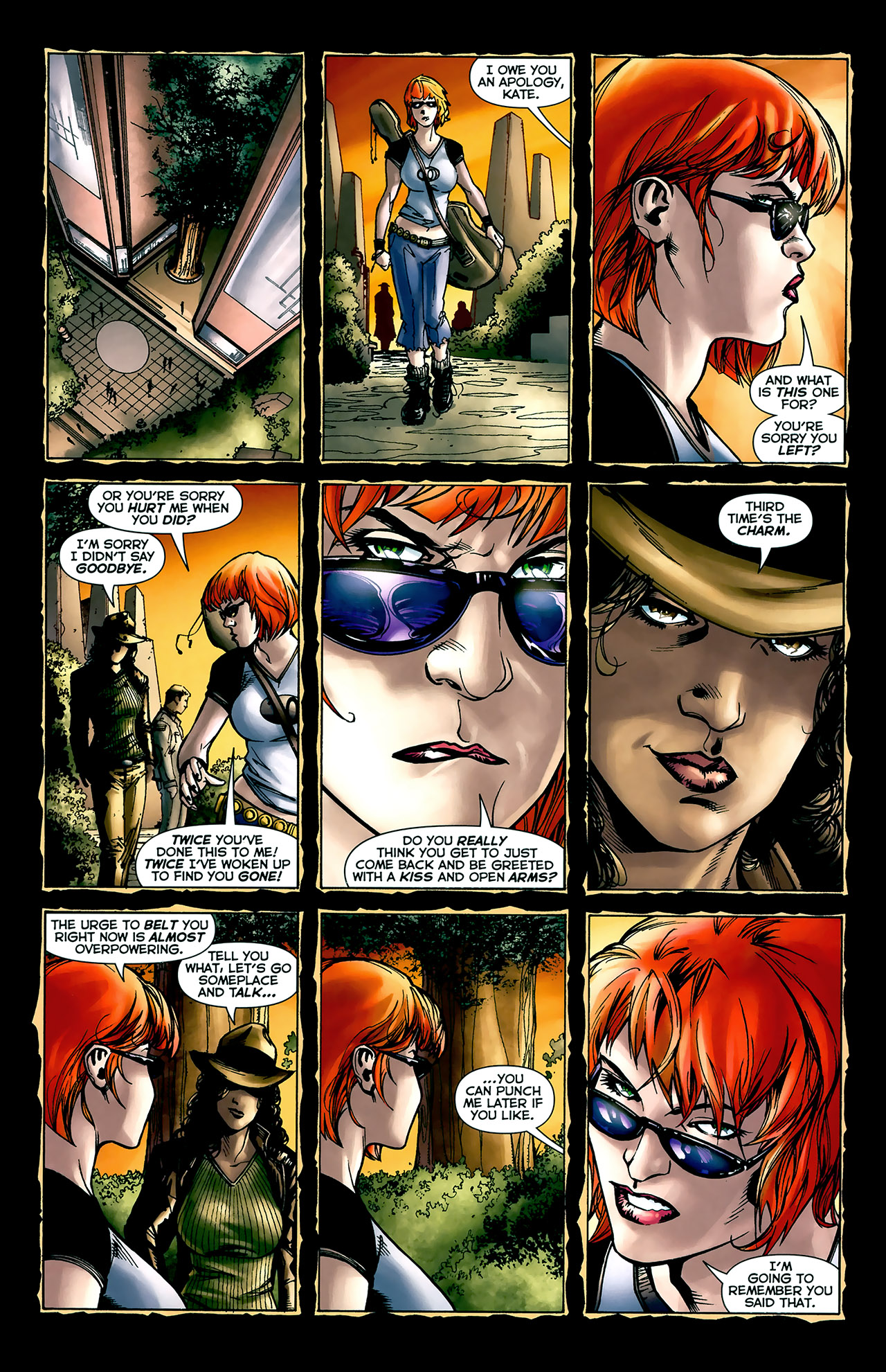 Read online Crime Bible: The Five Lessons of Blood comic -  Issue #3 - 9