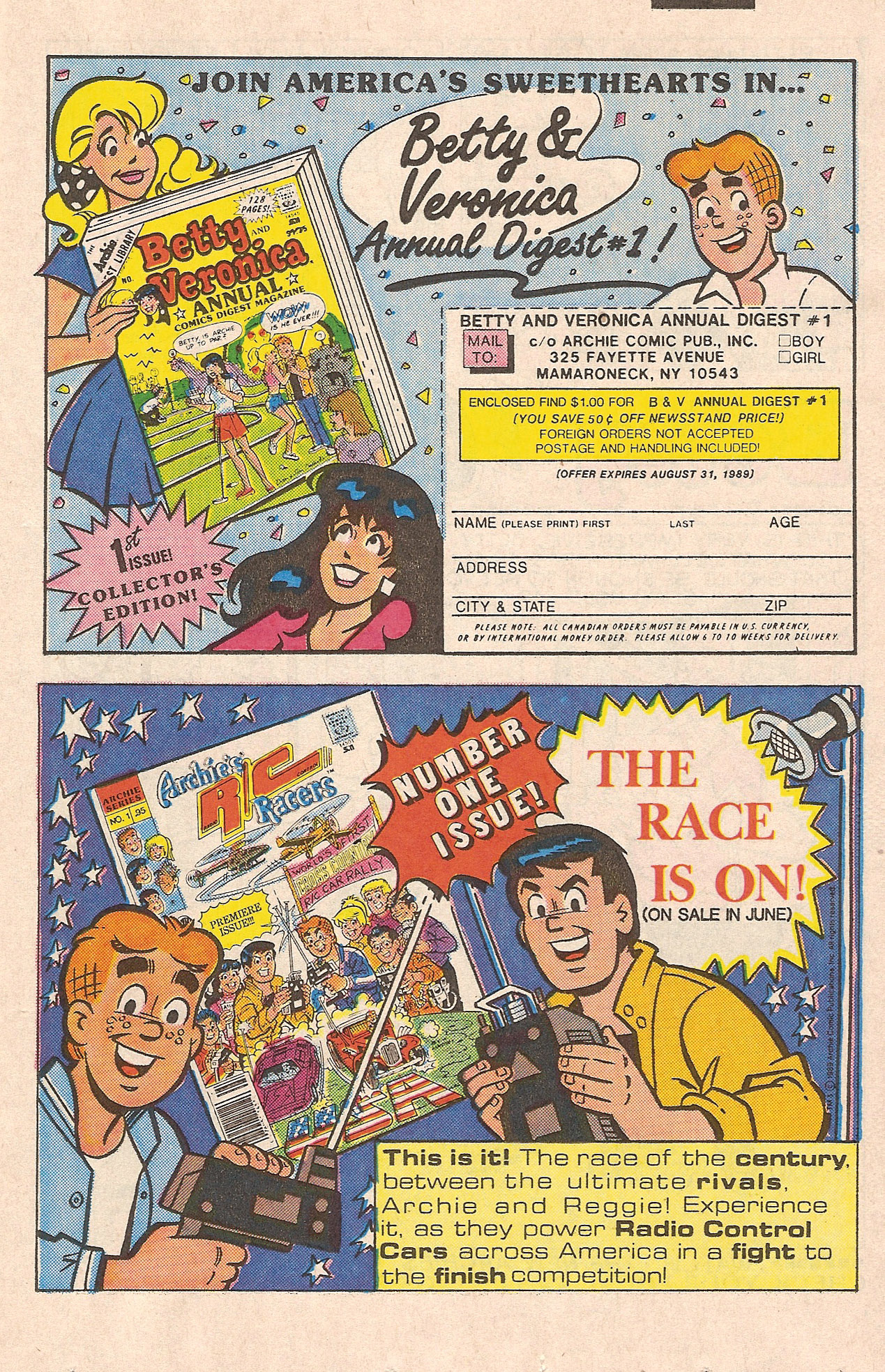 Read online Betty and Veronica (1987) comic -  Issue #21 - 19