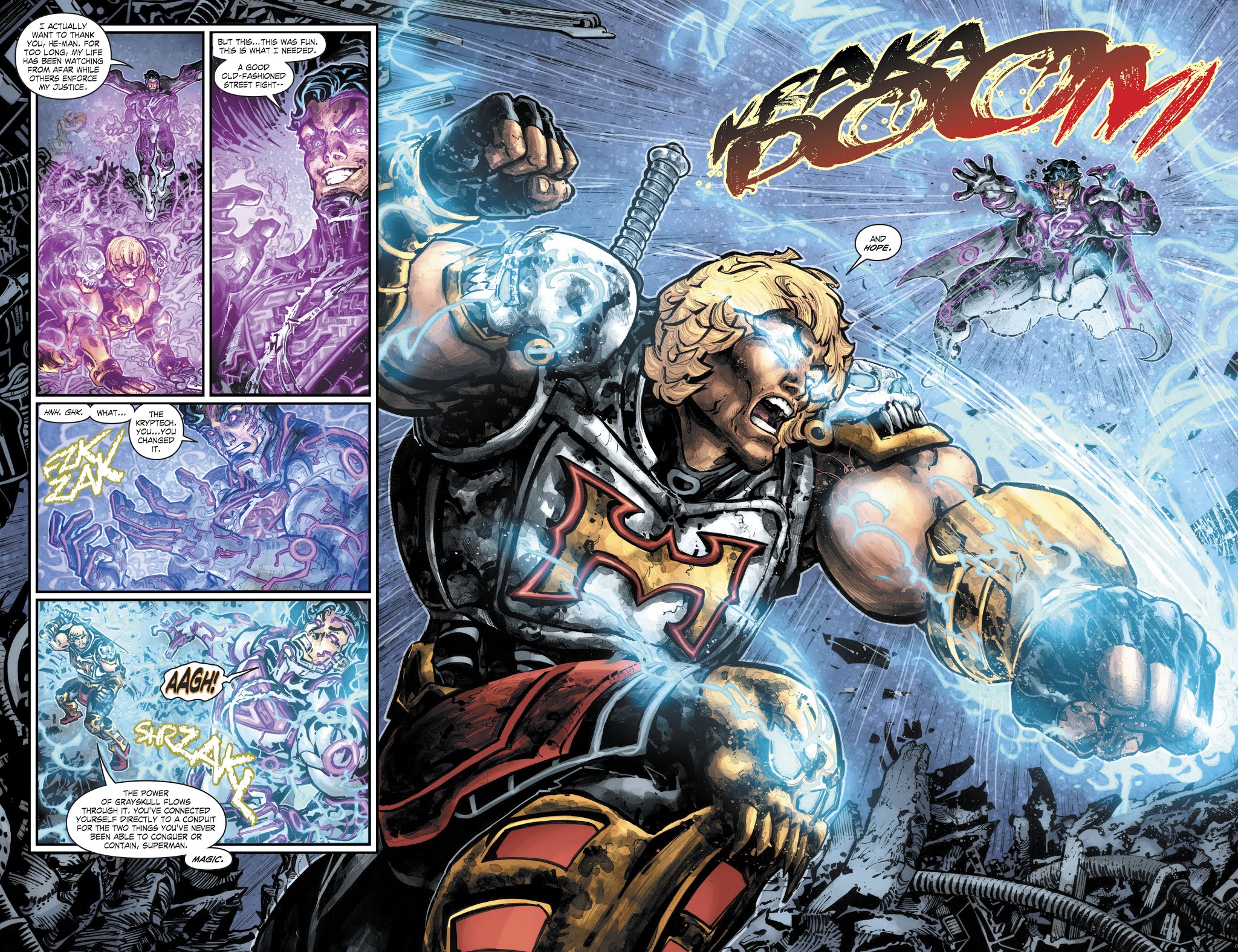 Read online Injustice Vs. Masters of the Universe comic -  Issue #4 - 17