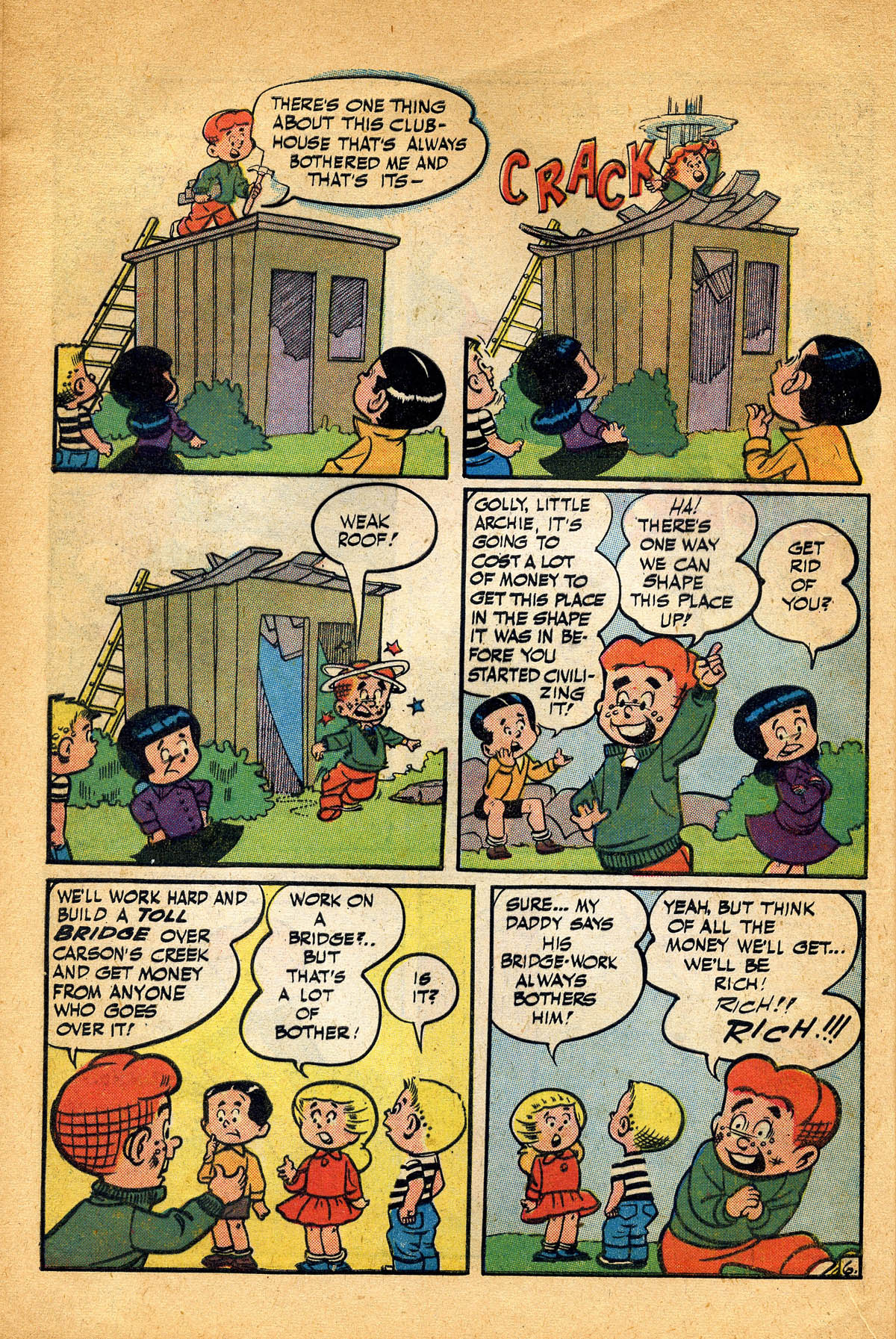 Read online Little Archie (1956) comic -  Issue #10 - 16
