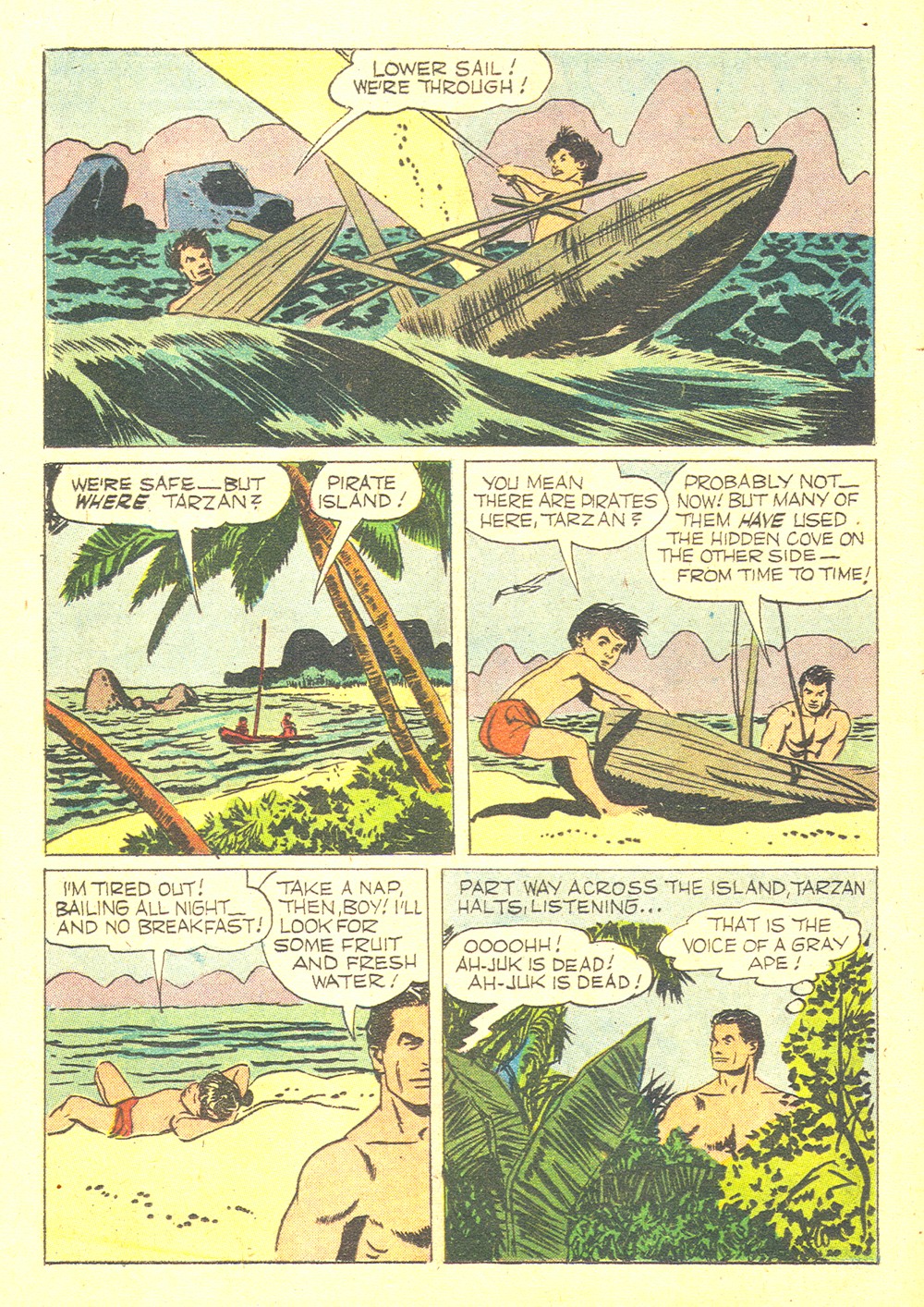 Read online Tarzan (1948) comic -  Issue #110 - 20