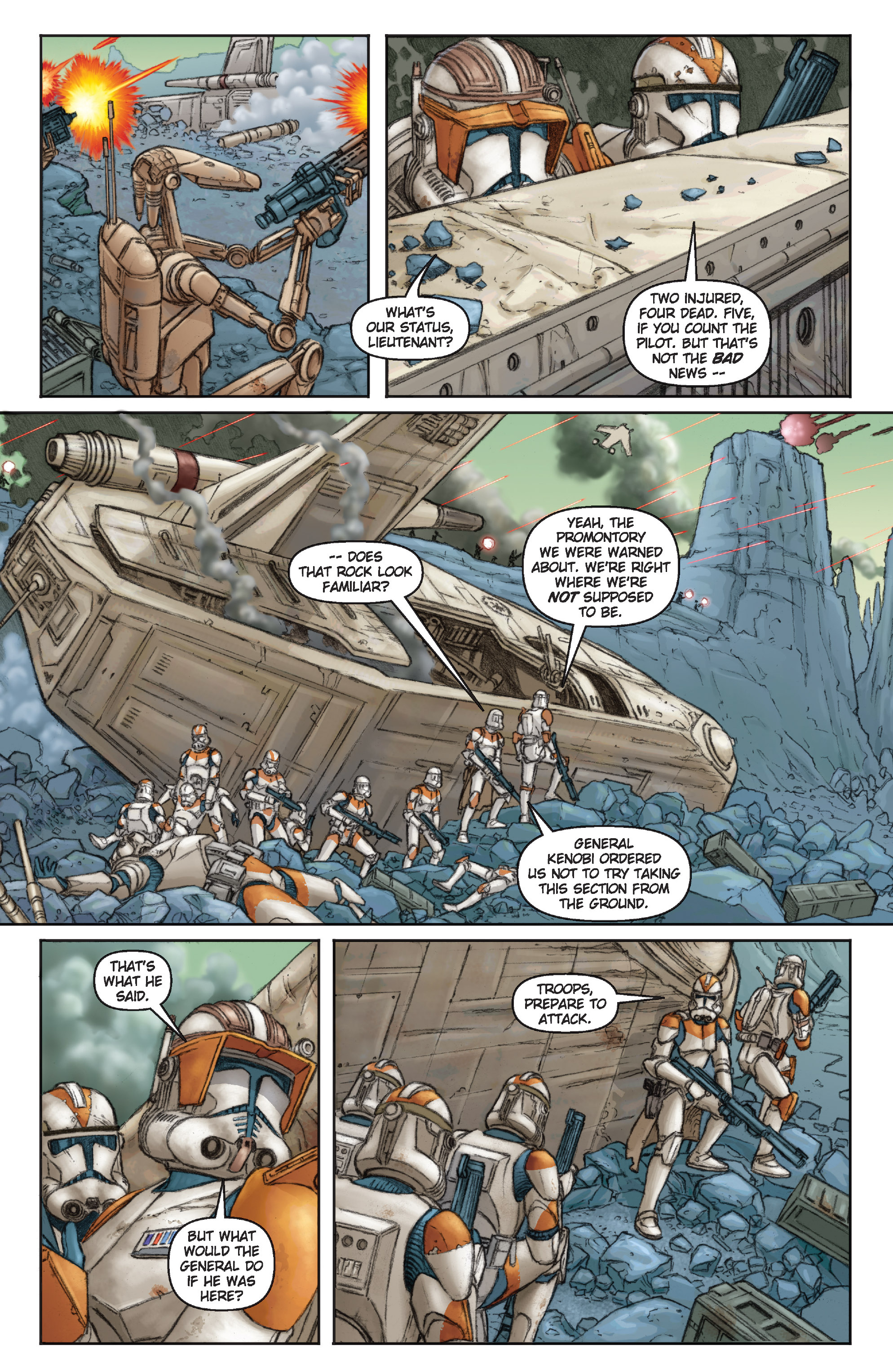Read online Star Wars Omnibus: Clone Wars comic -  Issue # TPB 3 (Part 2) - 149