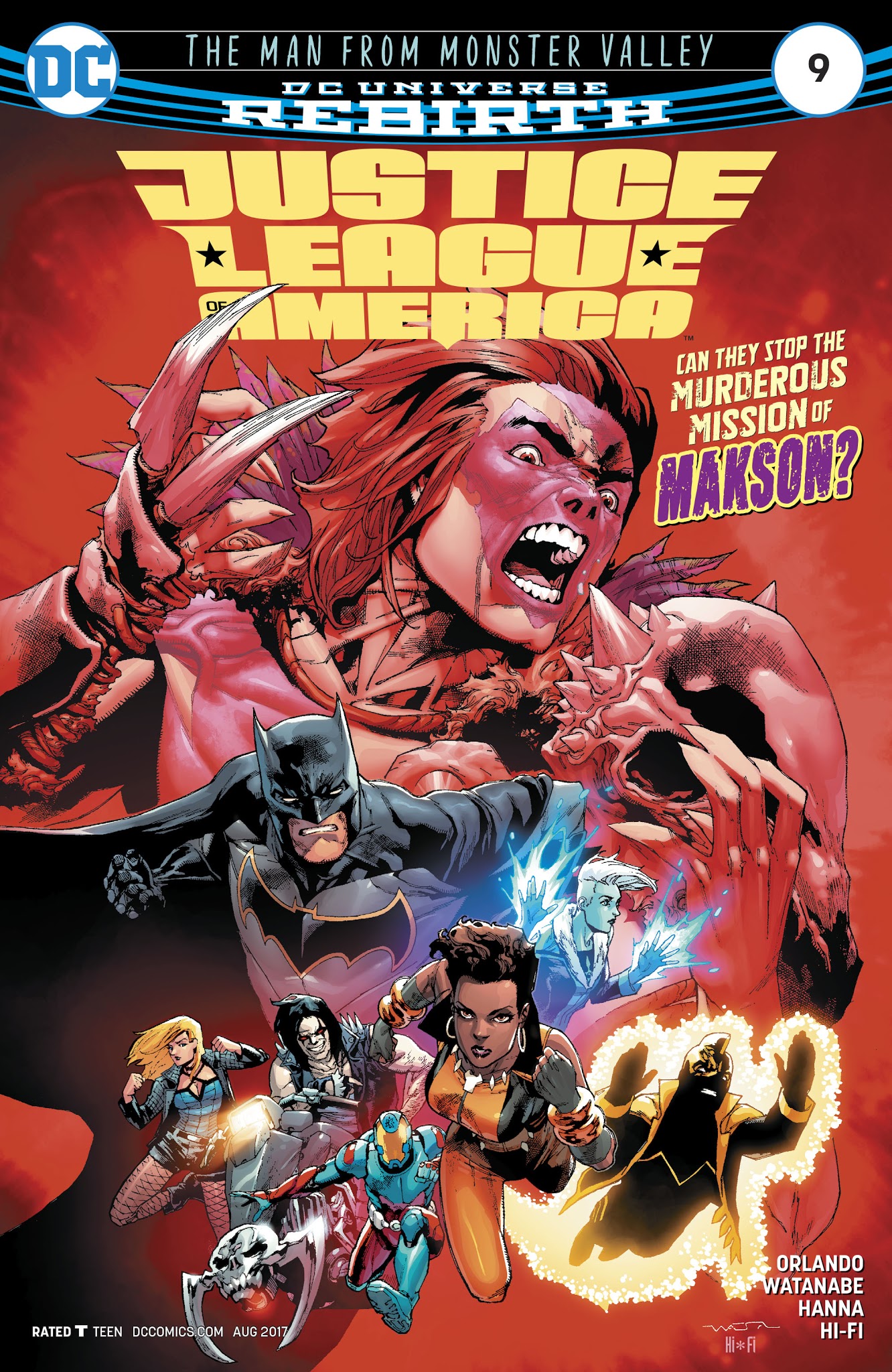 Read online Justice League of America (2017) comic -  Issue #9 - 1