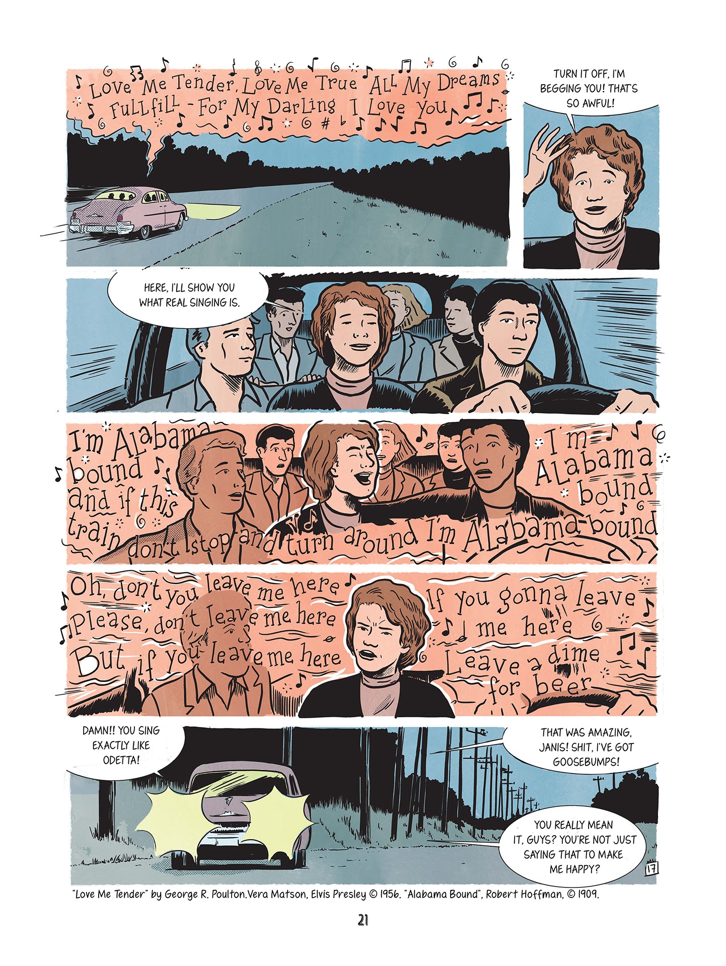 Read online Love Me Please!: The Story of Janis Joplin comic -  Issue # TPB (Part 1) - 22