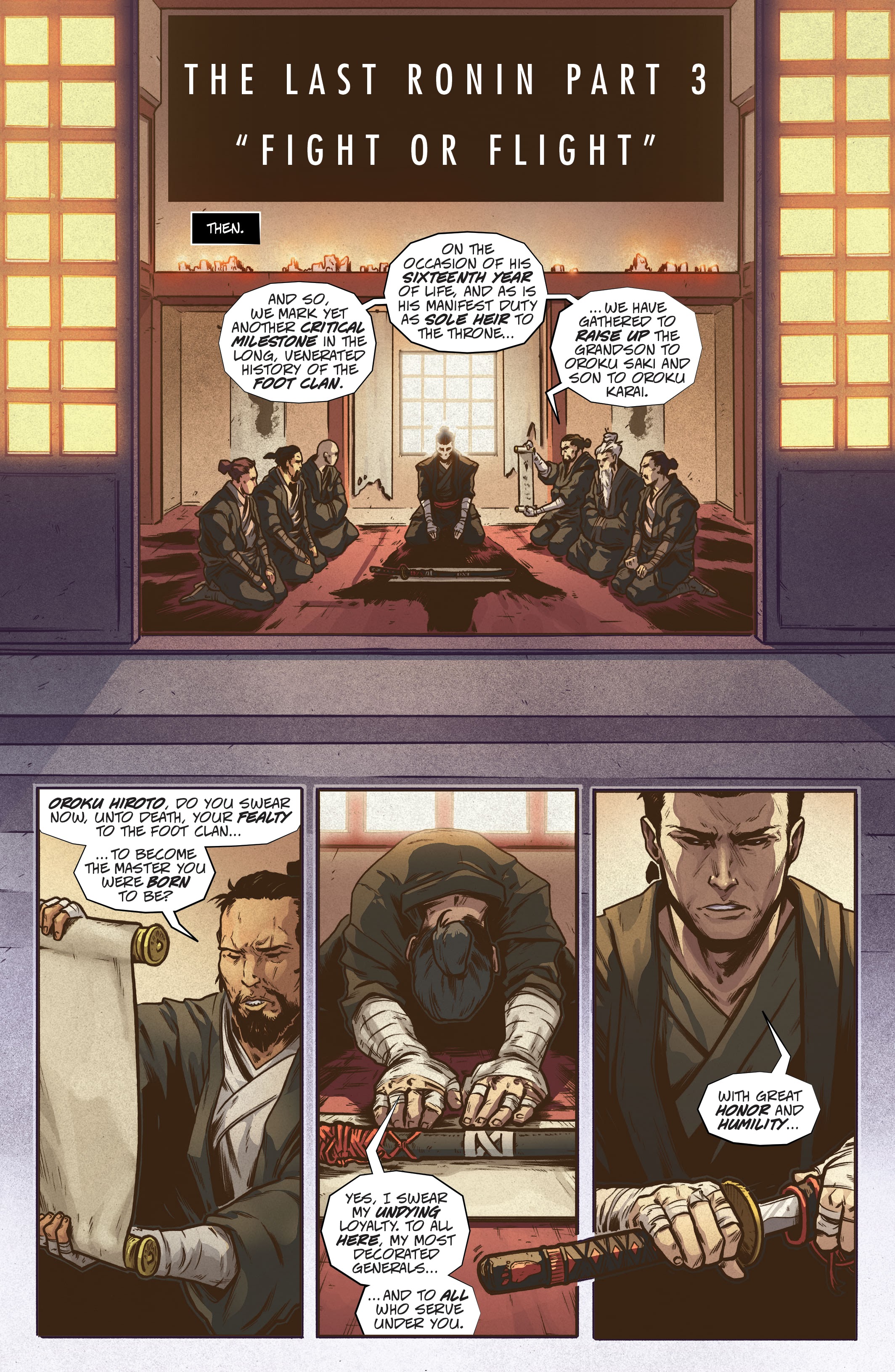 Read online Teenage Mutant Ninja Turtles: The Last Ronin comic -  Issue #3 - 3