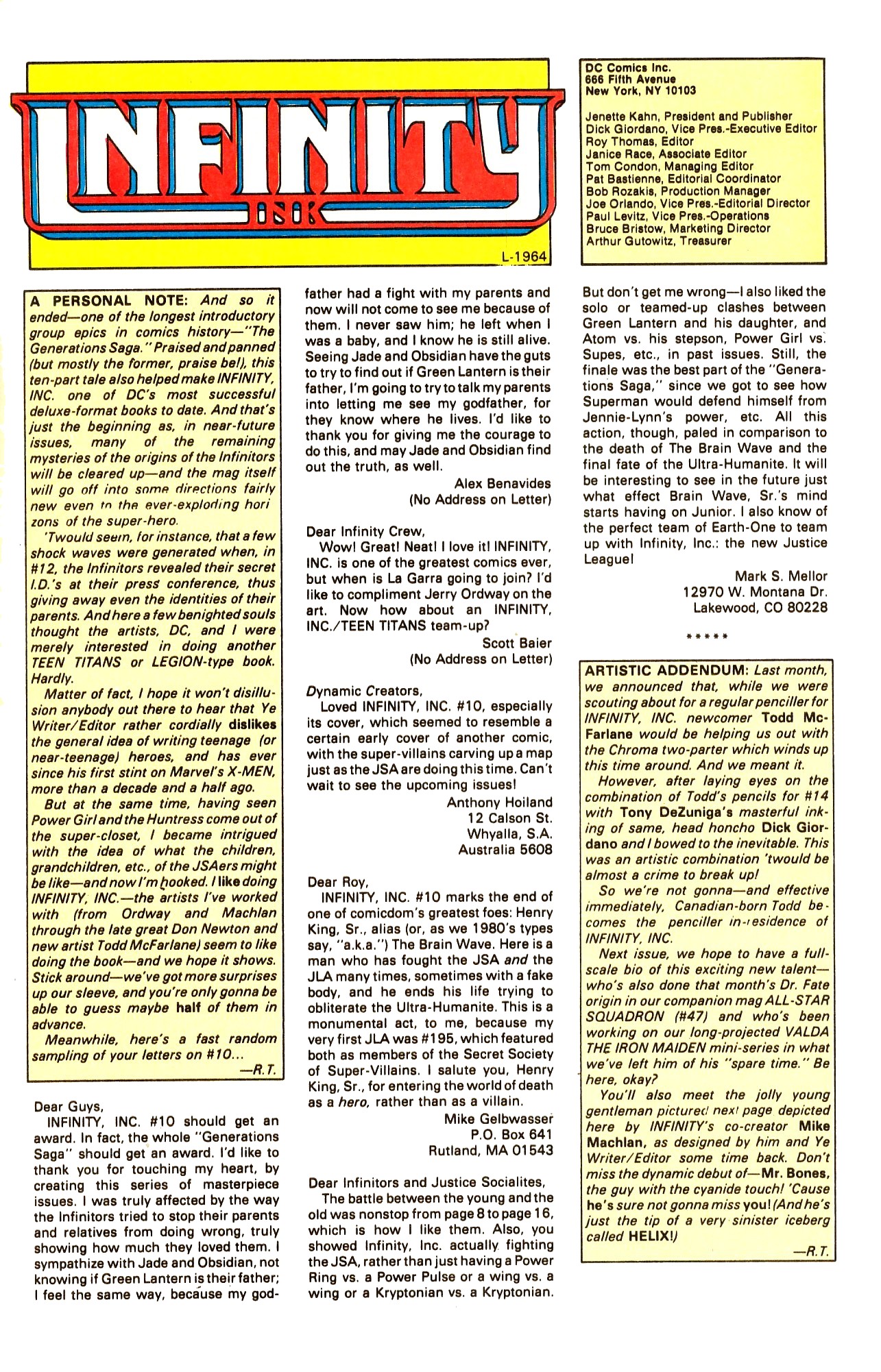 Read online Infinity Inc. (1984) comic -  Issue #15 - 33