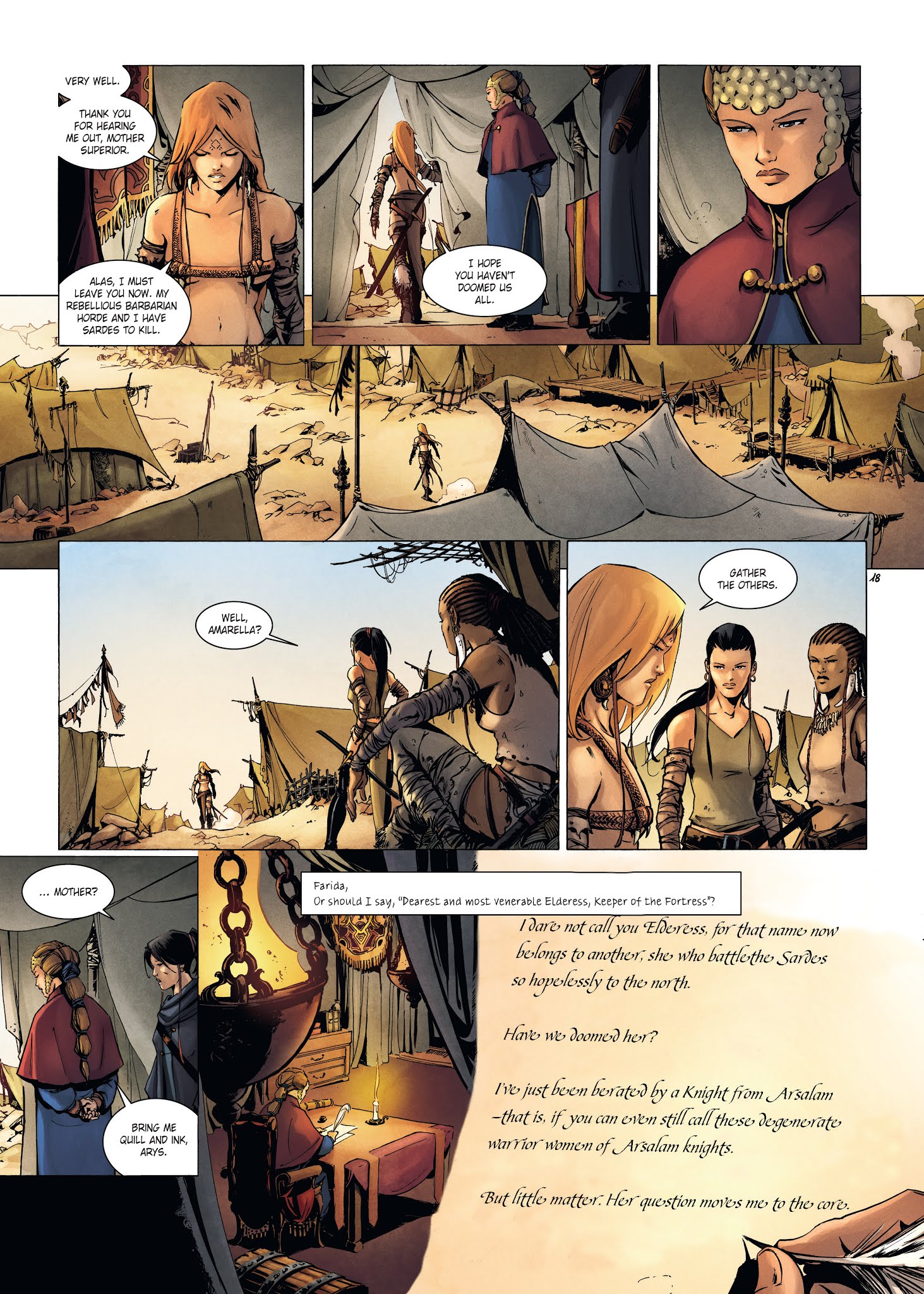 Read online Chronicles of the Dragon Knights comic -  Issue #18 - 20