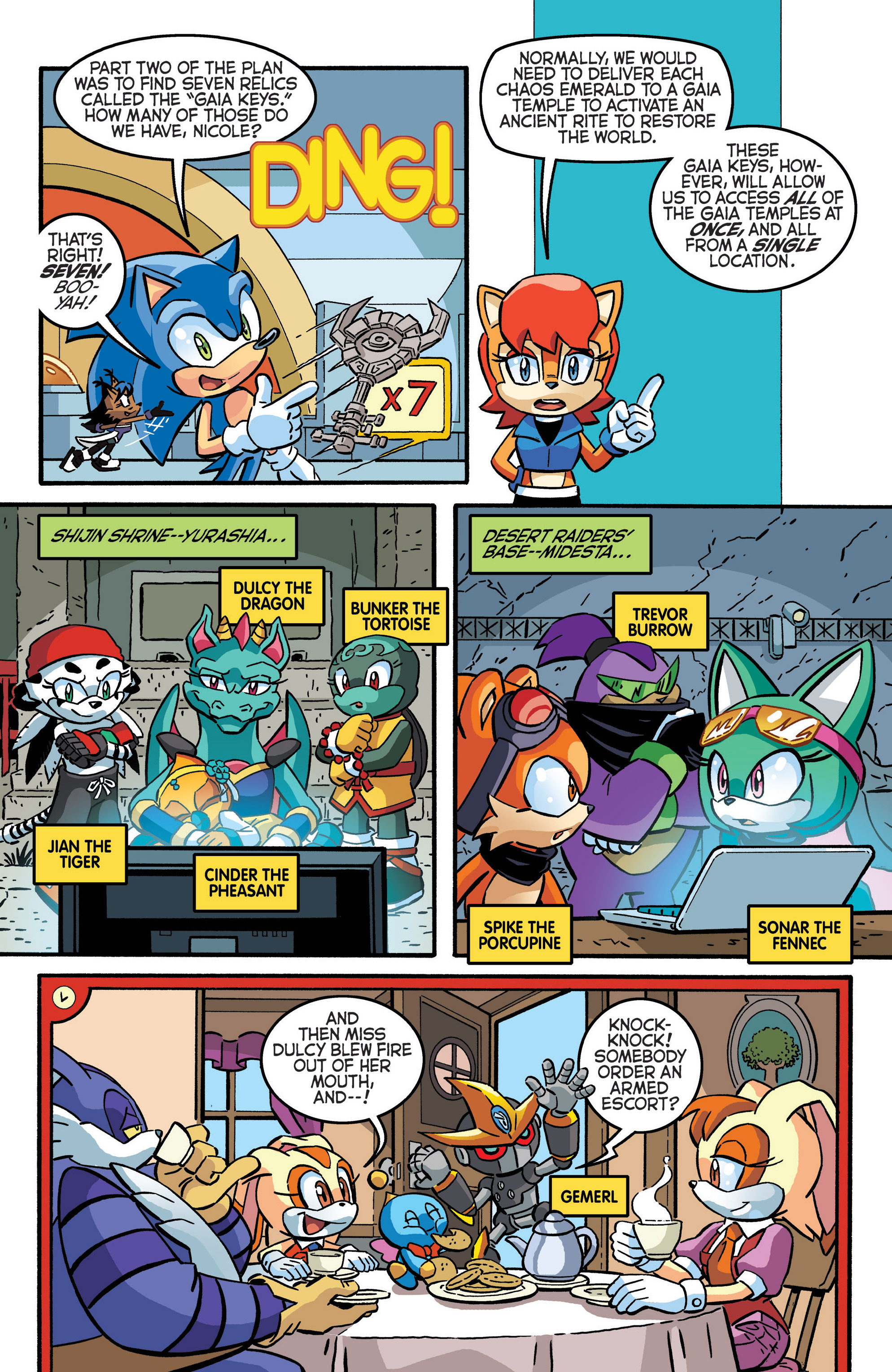 Read online Sonic The Hedgehog comic -  Issue #283 - 5