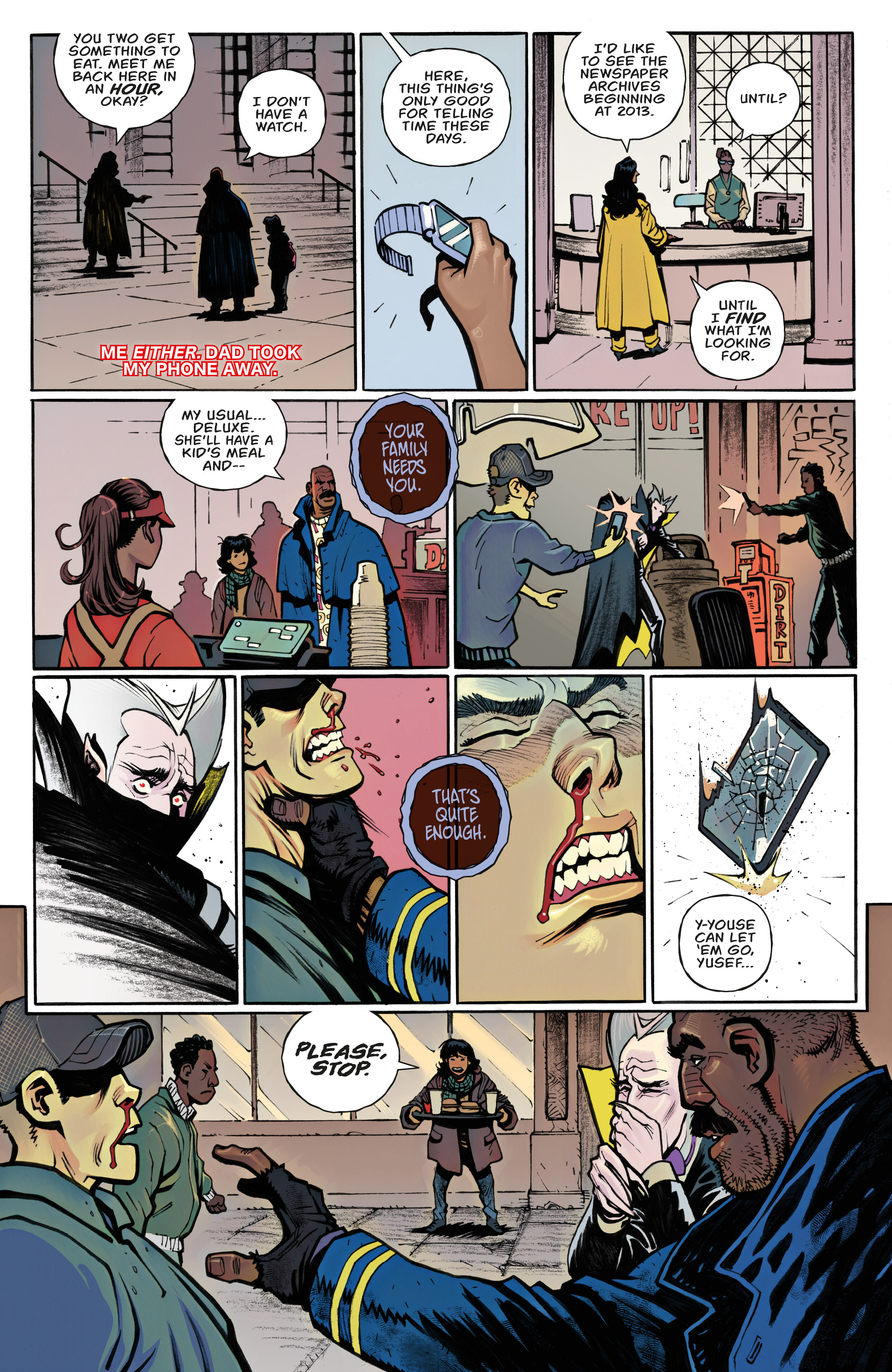 Read online Last Stop On the Red Line comic -  Issue #3 - 12