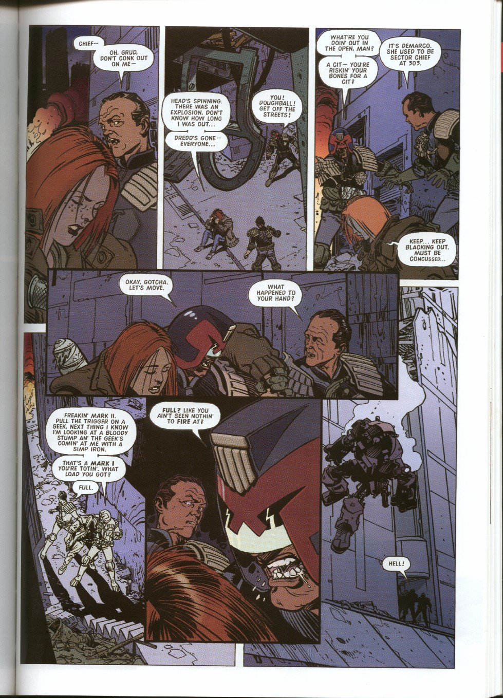 Read online Judge Dredd [Collections - Hamlyn | Mandarin] comic -  Issue # TPB Doomsday For Mega-City One - 73