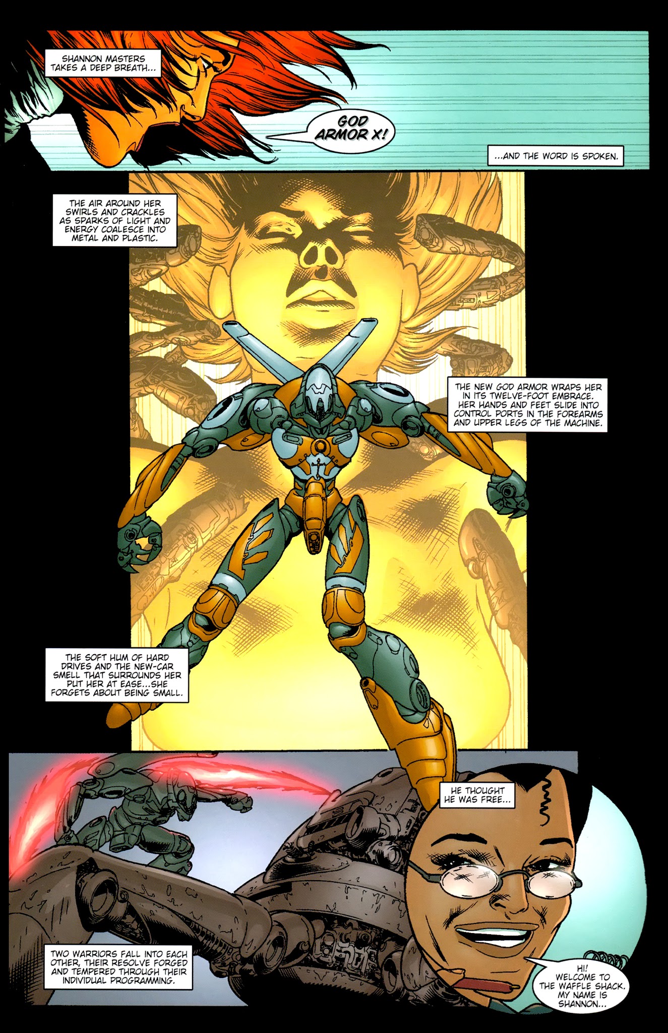 Read online Warrior Nun Areala (1999) comic -  Issue #9 - 8