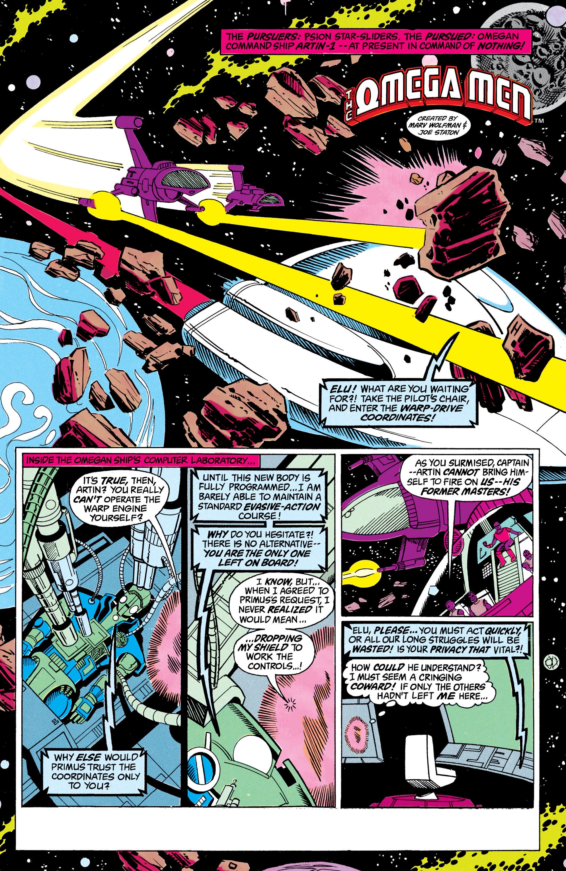 Read online The Omega Men (1983) comic -  Issue #37 - 2