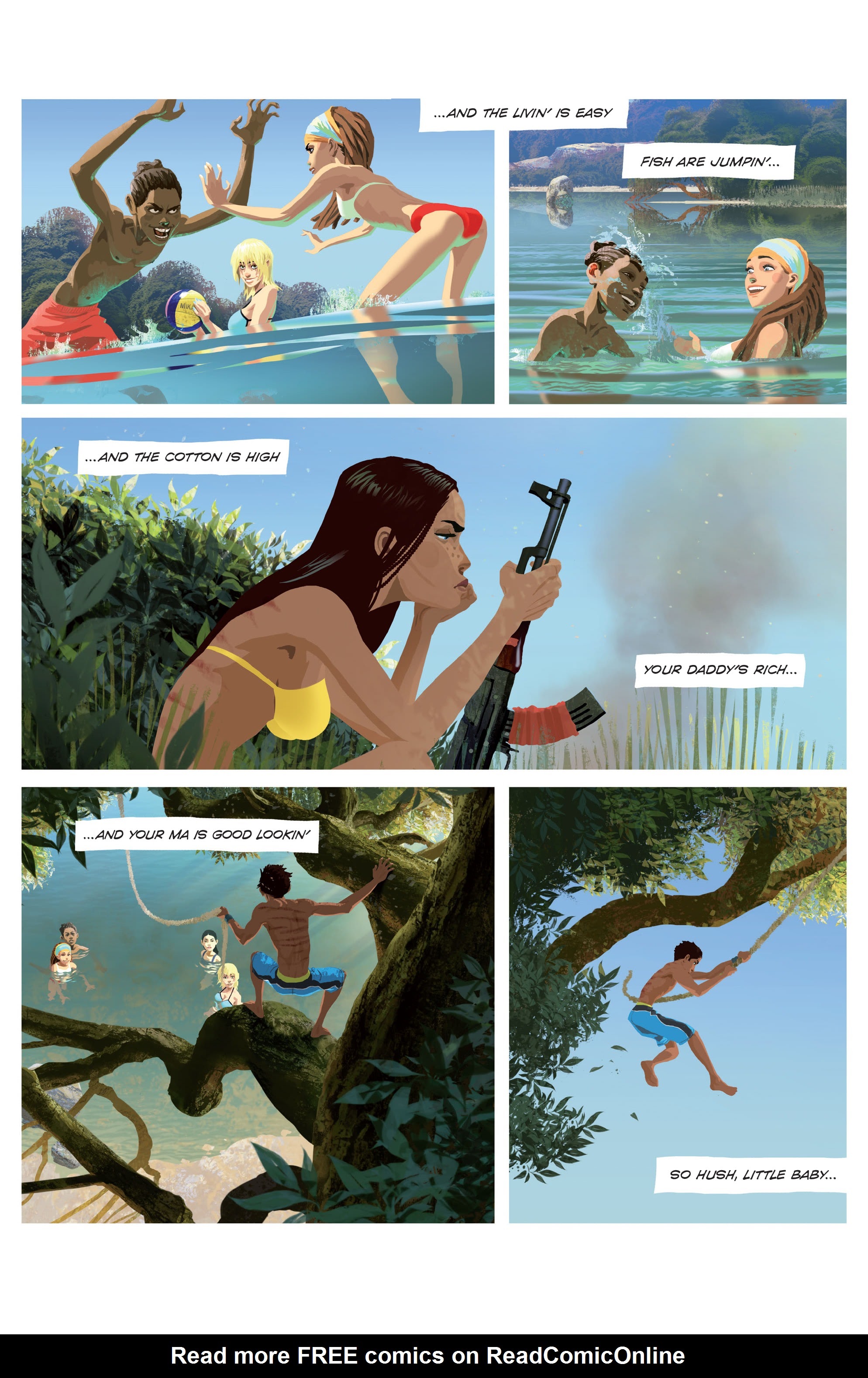 Read online Gung-Ho: Sexy Beast comic -  Issue #1 - 8