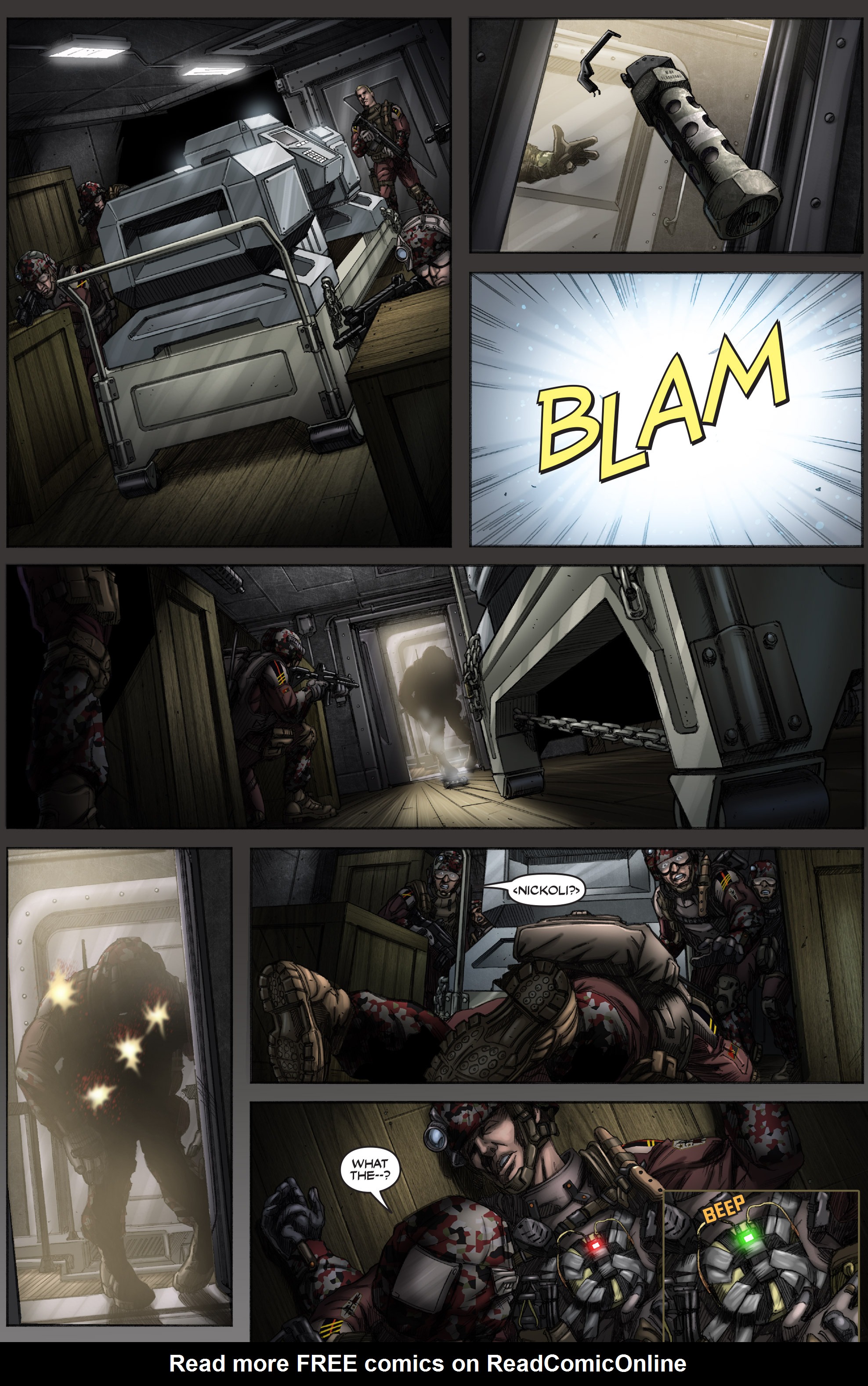 Read online America's Army comic -  Issue #12 - 14