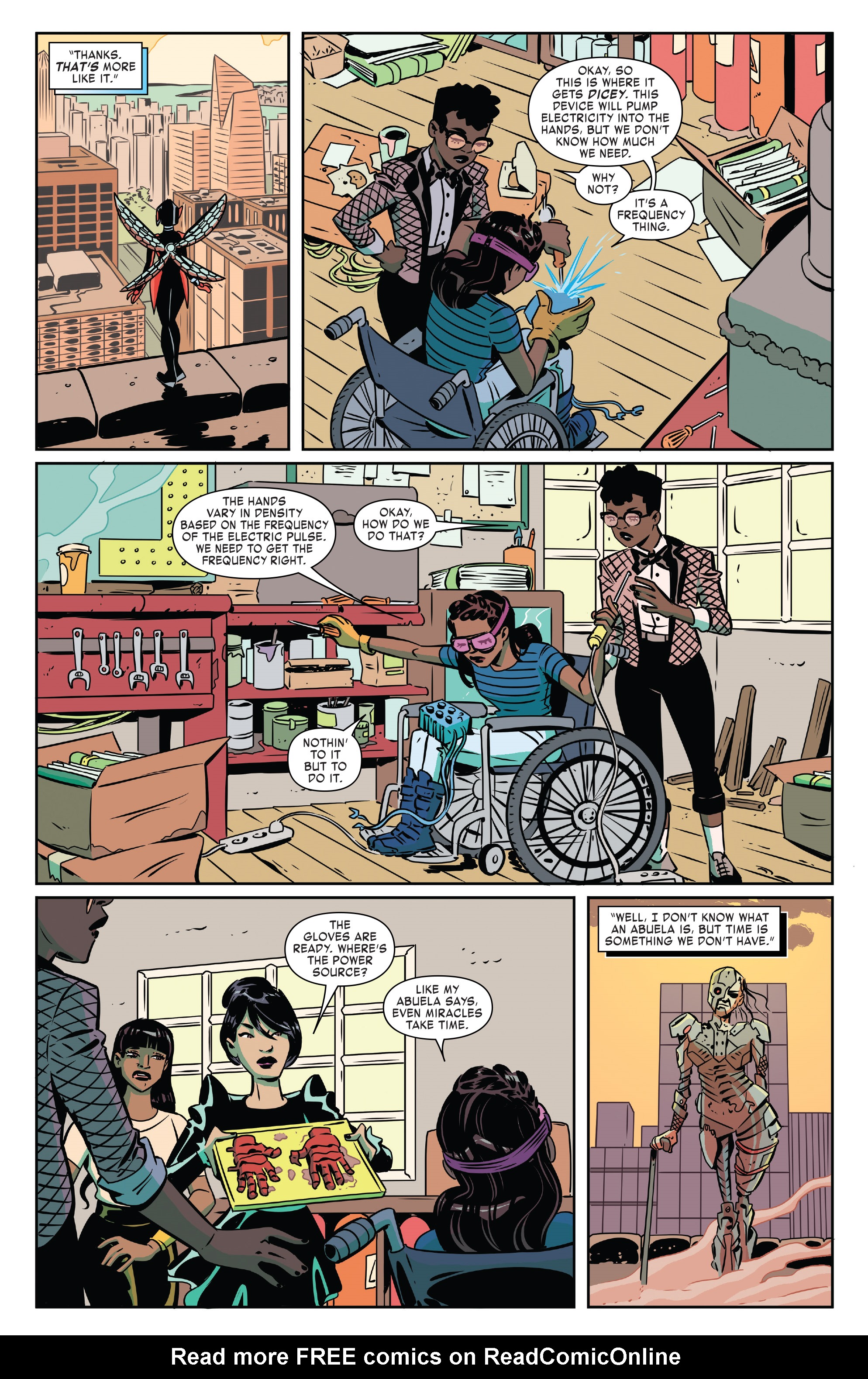 Read online The Unstoppable Wasp comic -  Issue #6 - 8