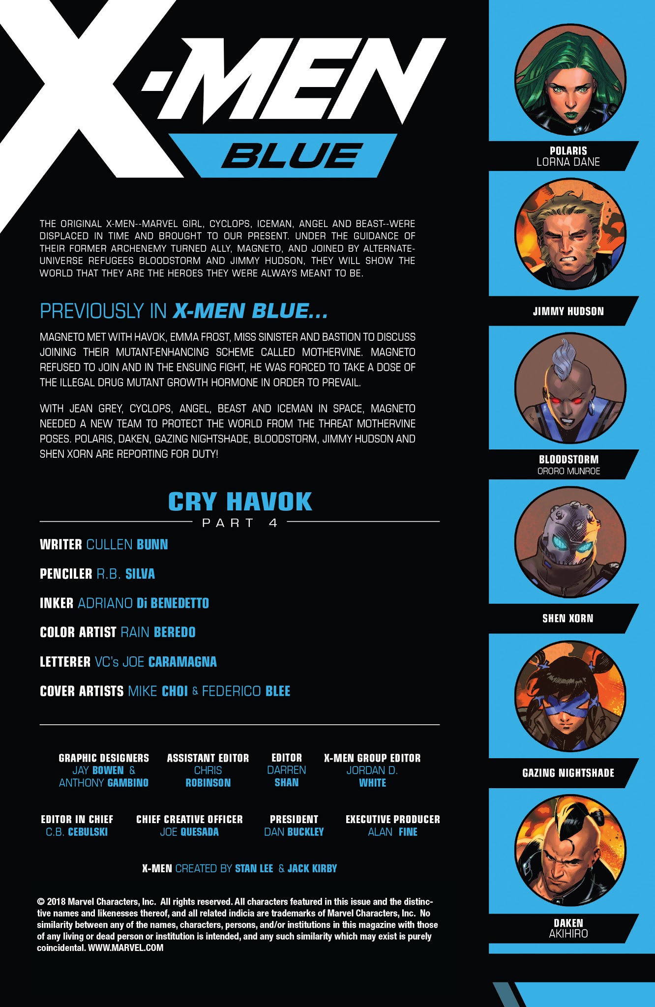 Read online X-Men: Blue comic -  Issue #26 - 2