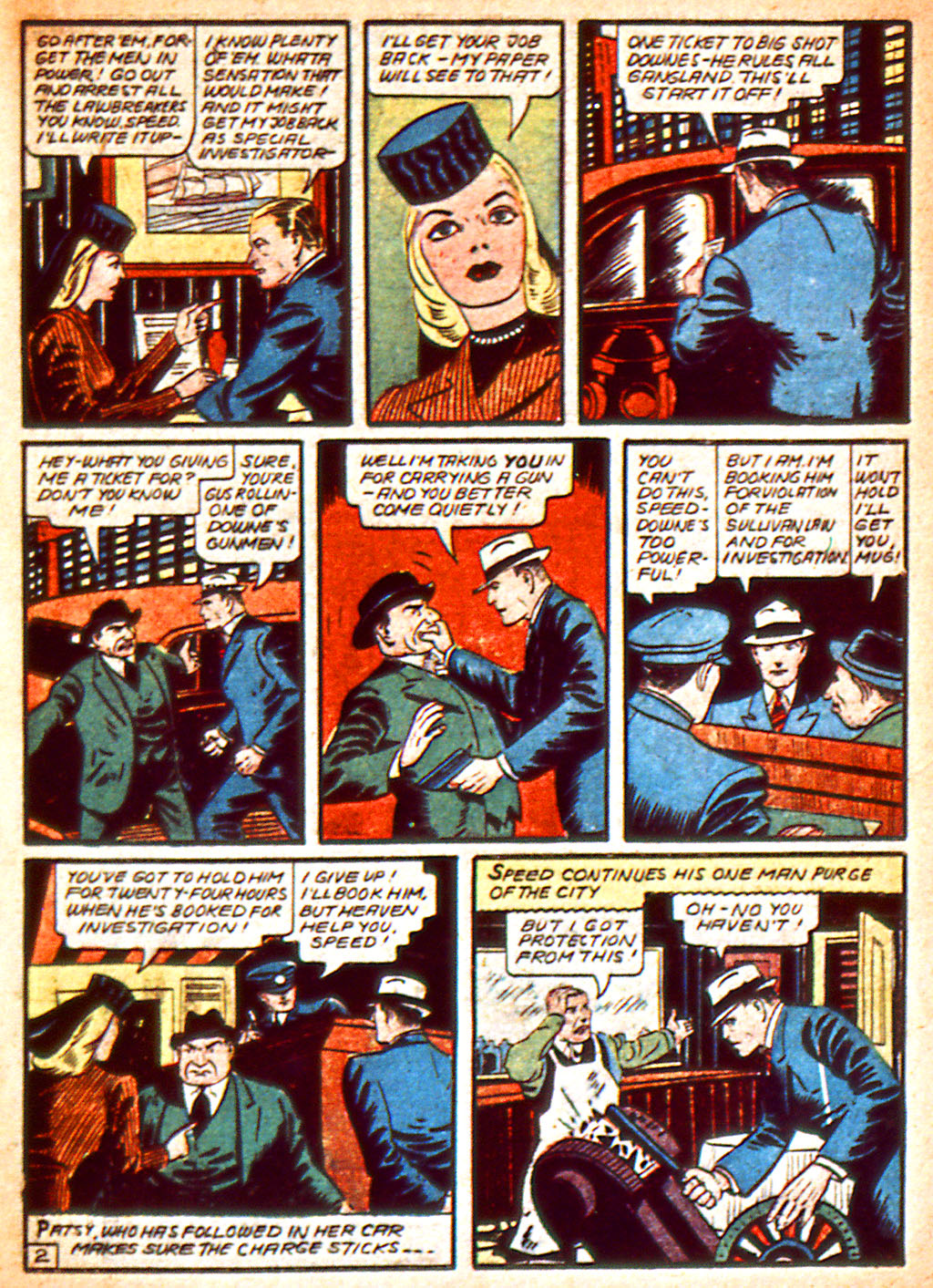 Read online Detective Comics (1937) comic -  Issue #37 - 38